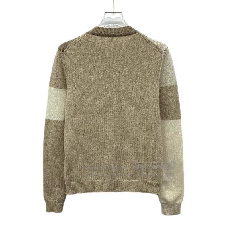 Hermes Hermes Multicolor Jacquard Cashmere Crewneck Single-breast Size XXS / US 00 / IT 34 - 2 Thumbnail
