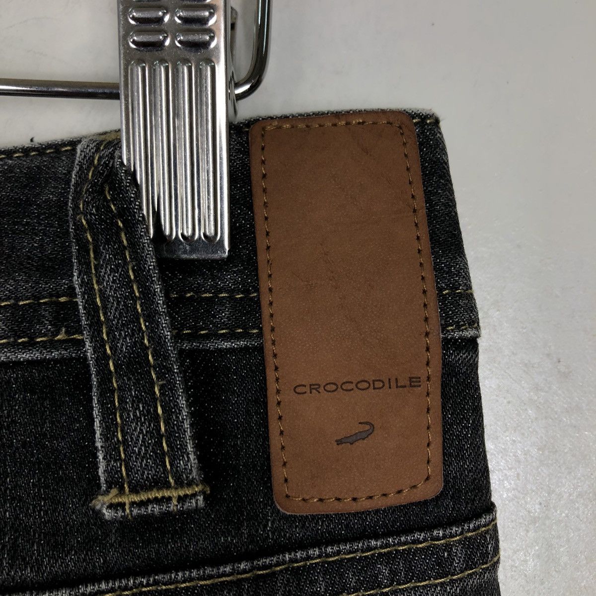Japanese Brand 🔥RARE SELVEDGES DENIM JEANS CROCODILE Size US 30 / EU 46 - 14 Thumbnail