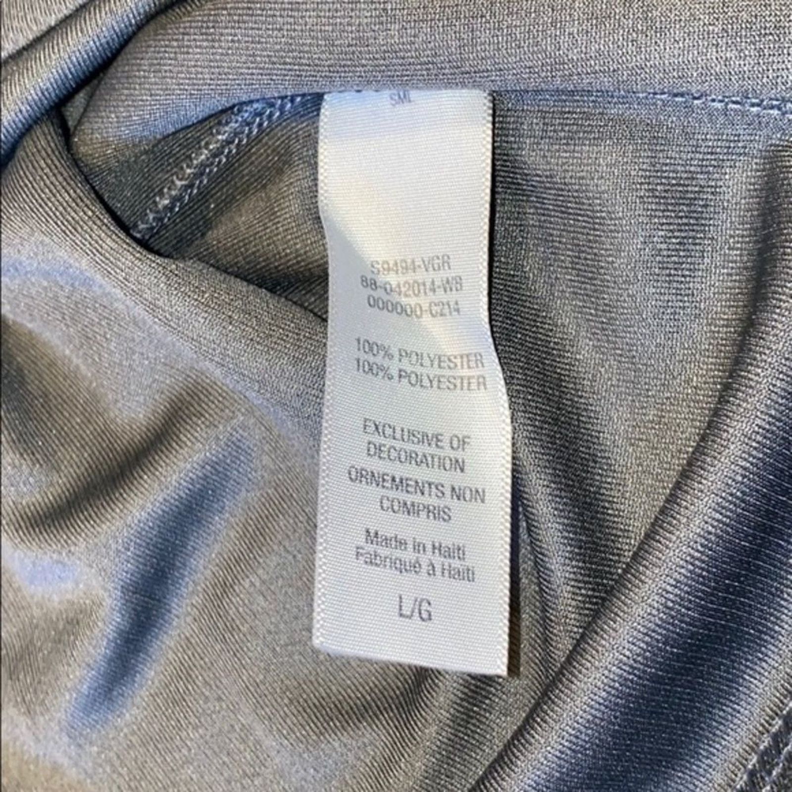 Champion Champion Dark Gray Short Sleeve Workout Top | Sz L Size US L / EU 52-54 / 3 - 5 Thumbnail