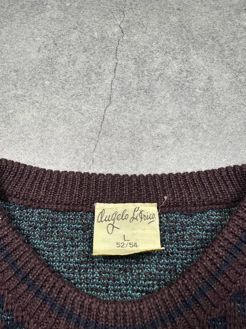 Polo Ralph Lauren Vintage Wool Blend Knit Sweater, Size L – Classic Cozy Style Size US L / EU 52-54 / 3 - 4 Thumbnail