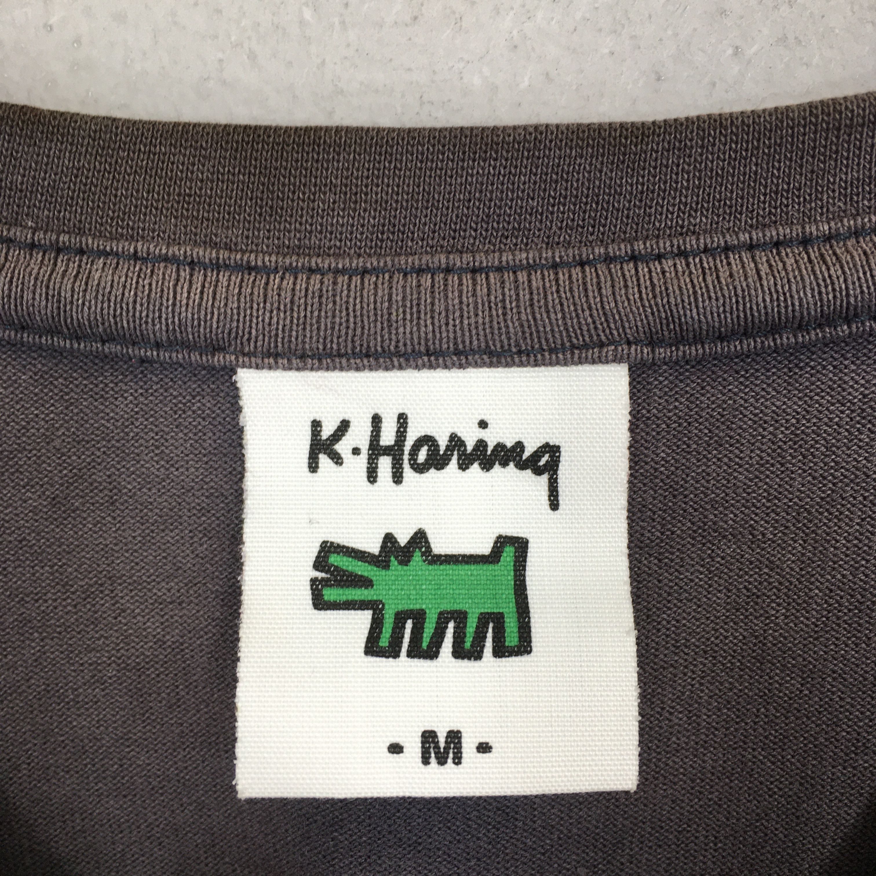 Keith Haring Vintage Keith Haring American Flag Pop Art Black T shirt M Size US M / EU 48-50 / 2 - 3 Thumbnail