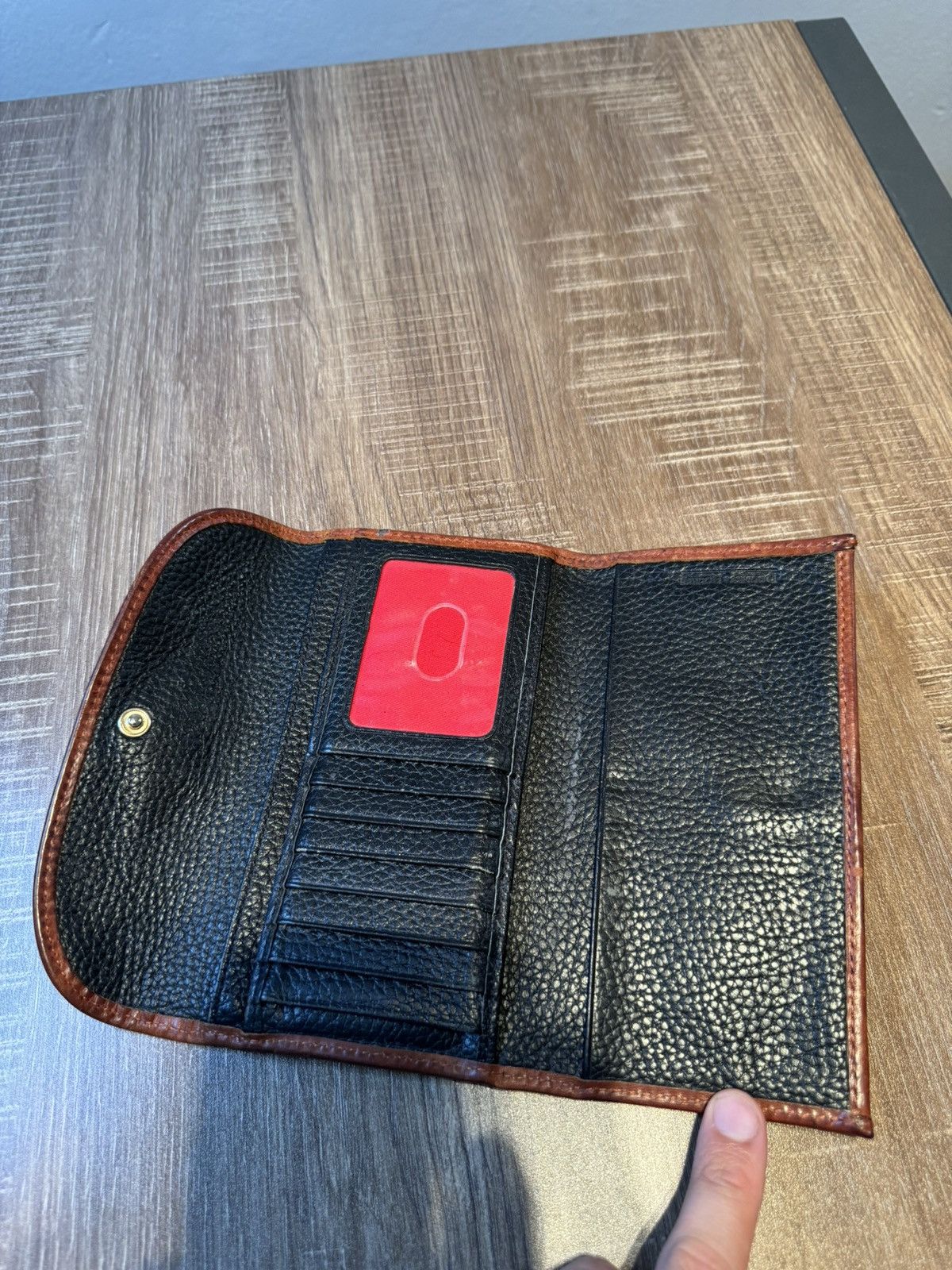 Dooney & Bourke DOONEY & BOURKE~Pebble Grain Continental Clutch Wallet Size ONE SIZE - 3 Thumbnail