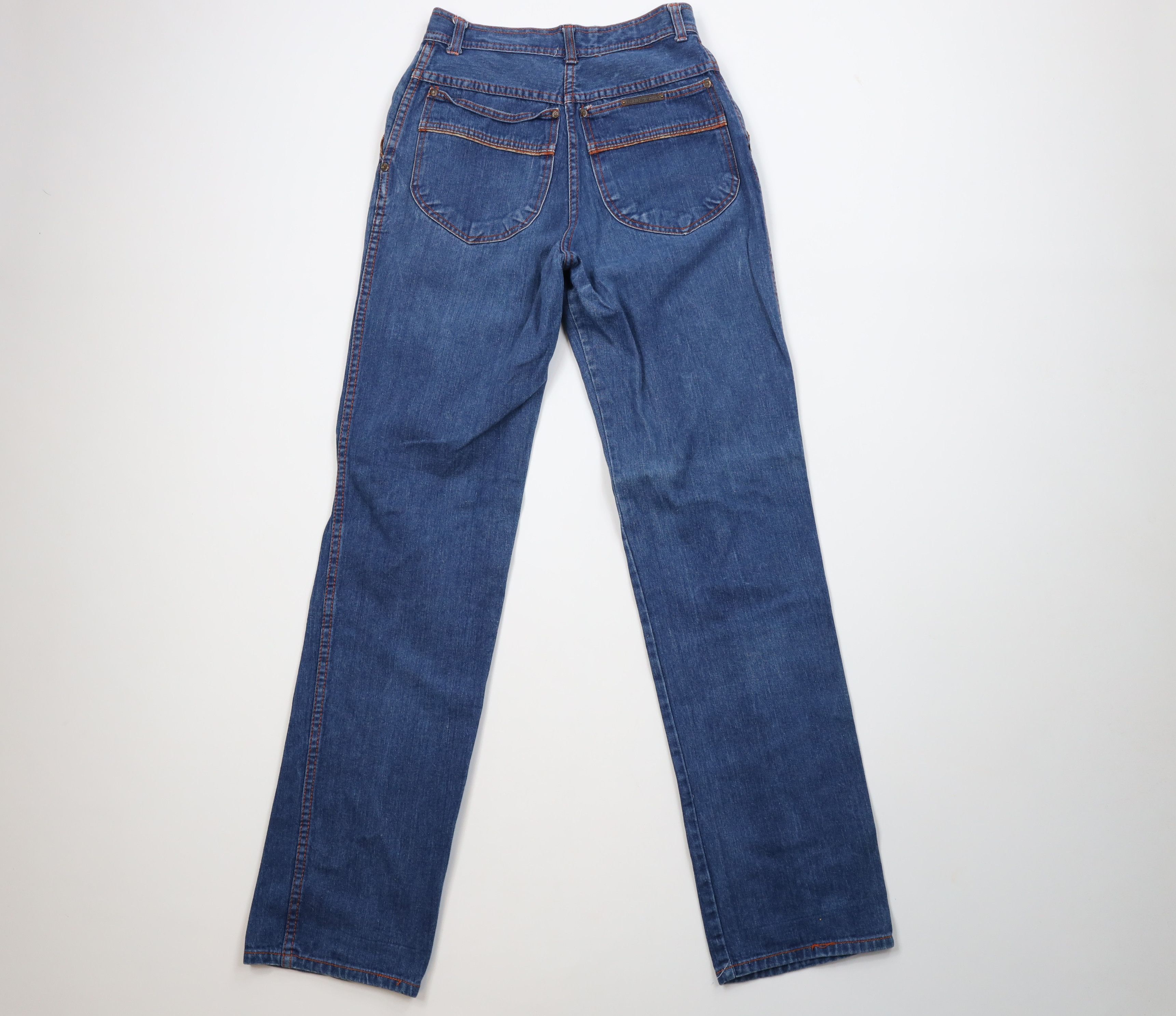 Vintage Vintage 70s 80s Streetwear Relaxed Fit Straight Leg Jeans Size 26" / US 2 / IT 38 - 10 Thumbnail