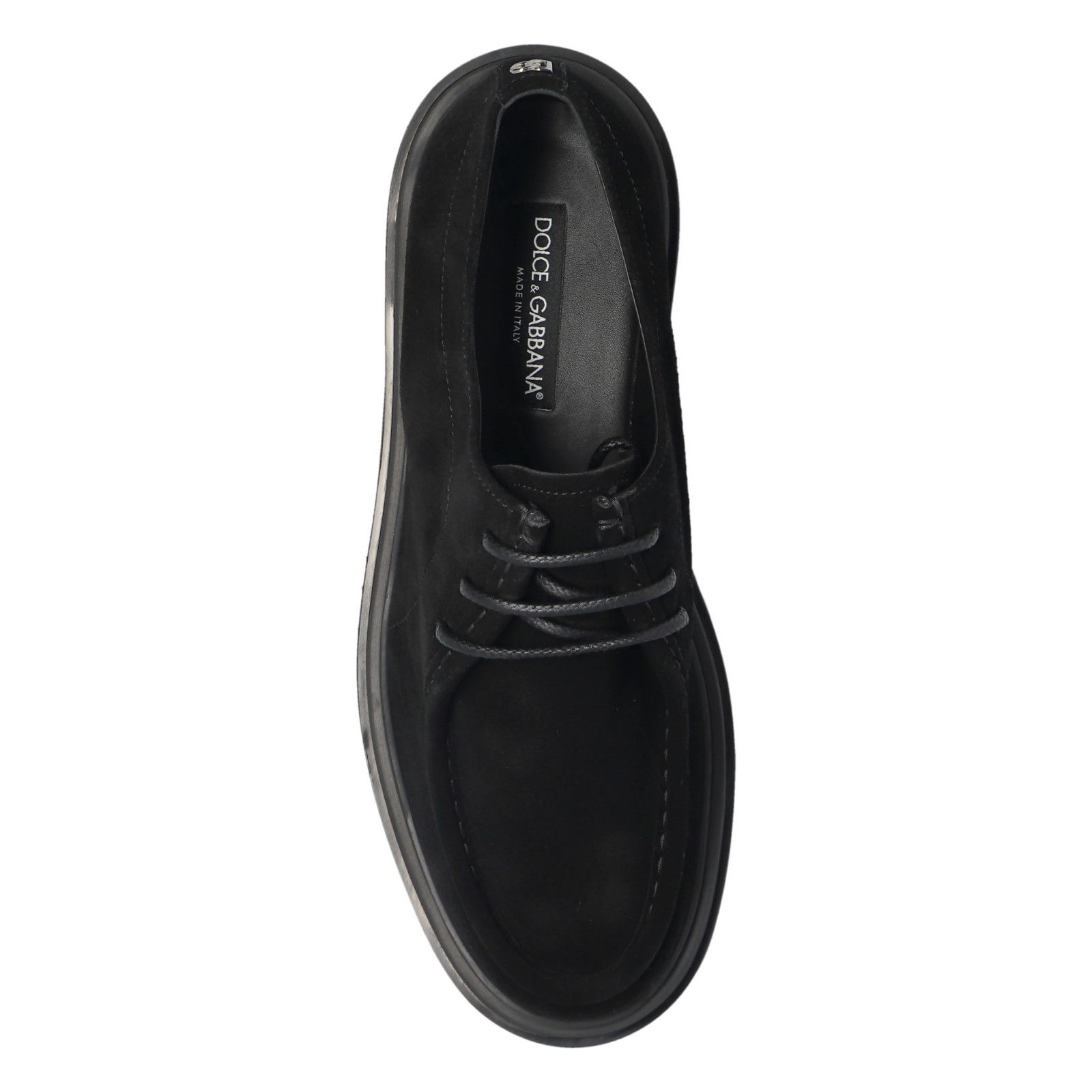 DOLCE&GABBANA Black Suede Shoes New & Authentic (Men's size: