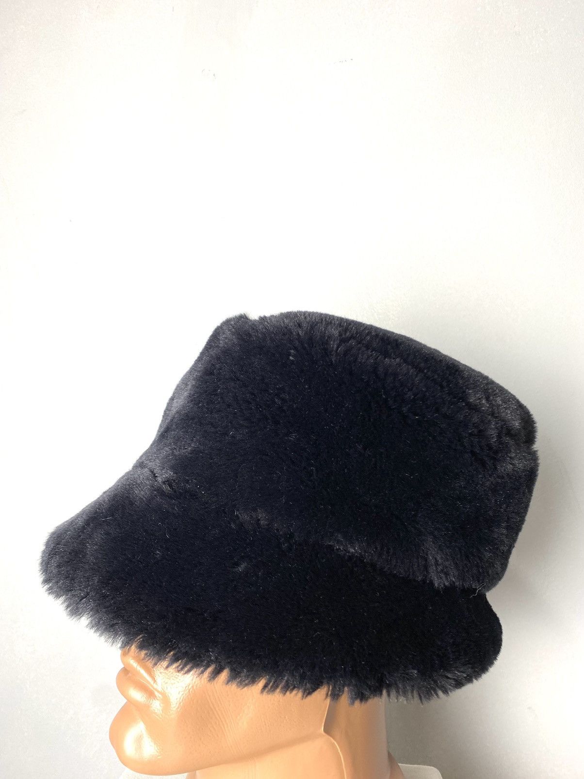 Vintage Vintage Brown Mohair Fur Hat Fuzzy Panama Hype Size ONE SIZE - 3 Thumbnail
