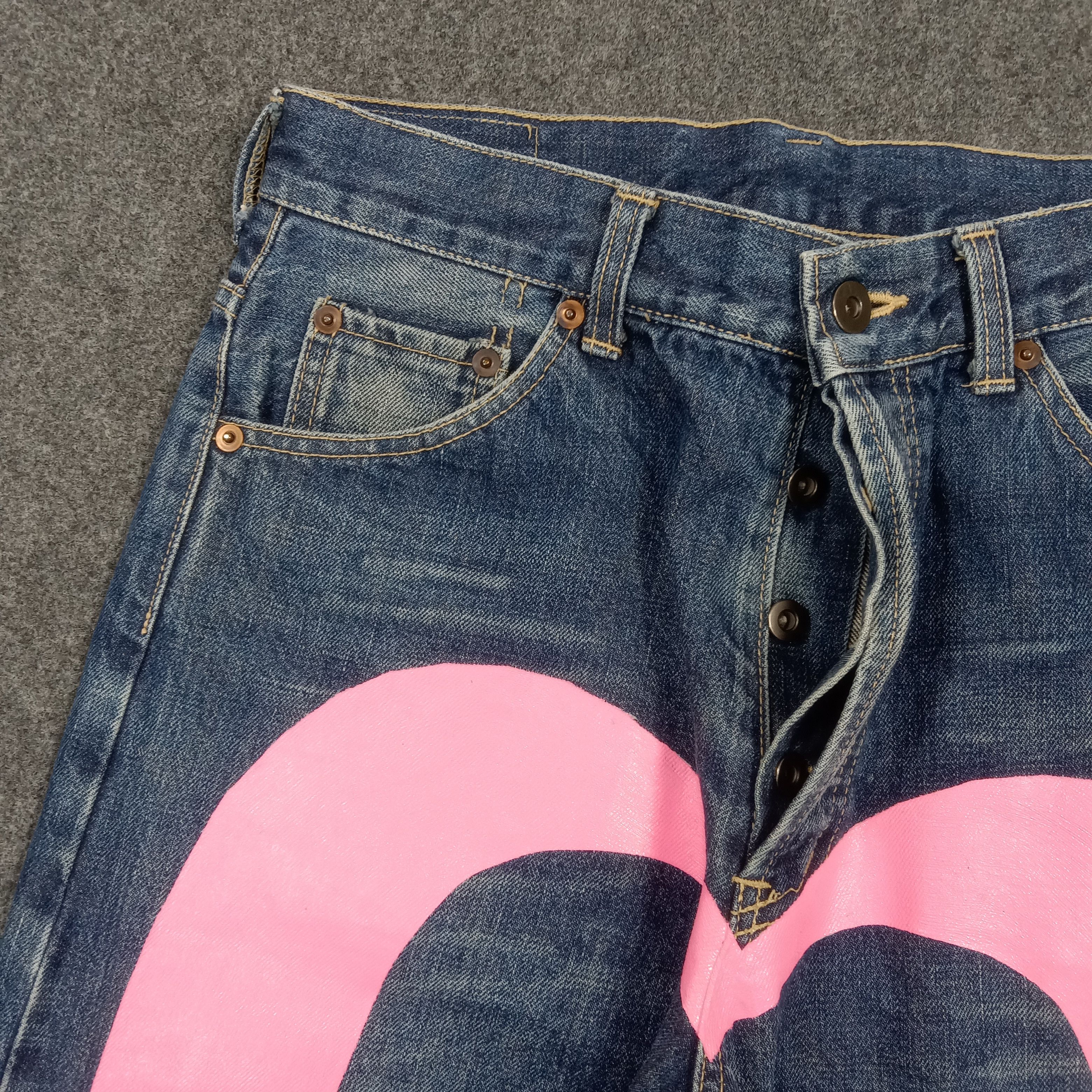 Evisu Evisu Japanese Selvedge Custom Daicock Denim Jeans C280N3 Size US 29 - 3 Thumbnail