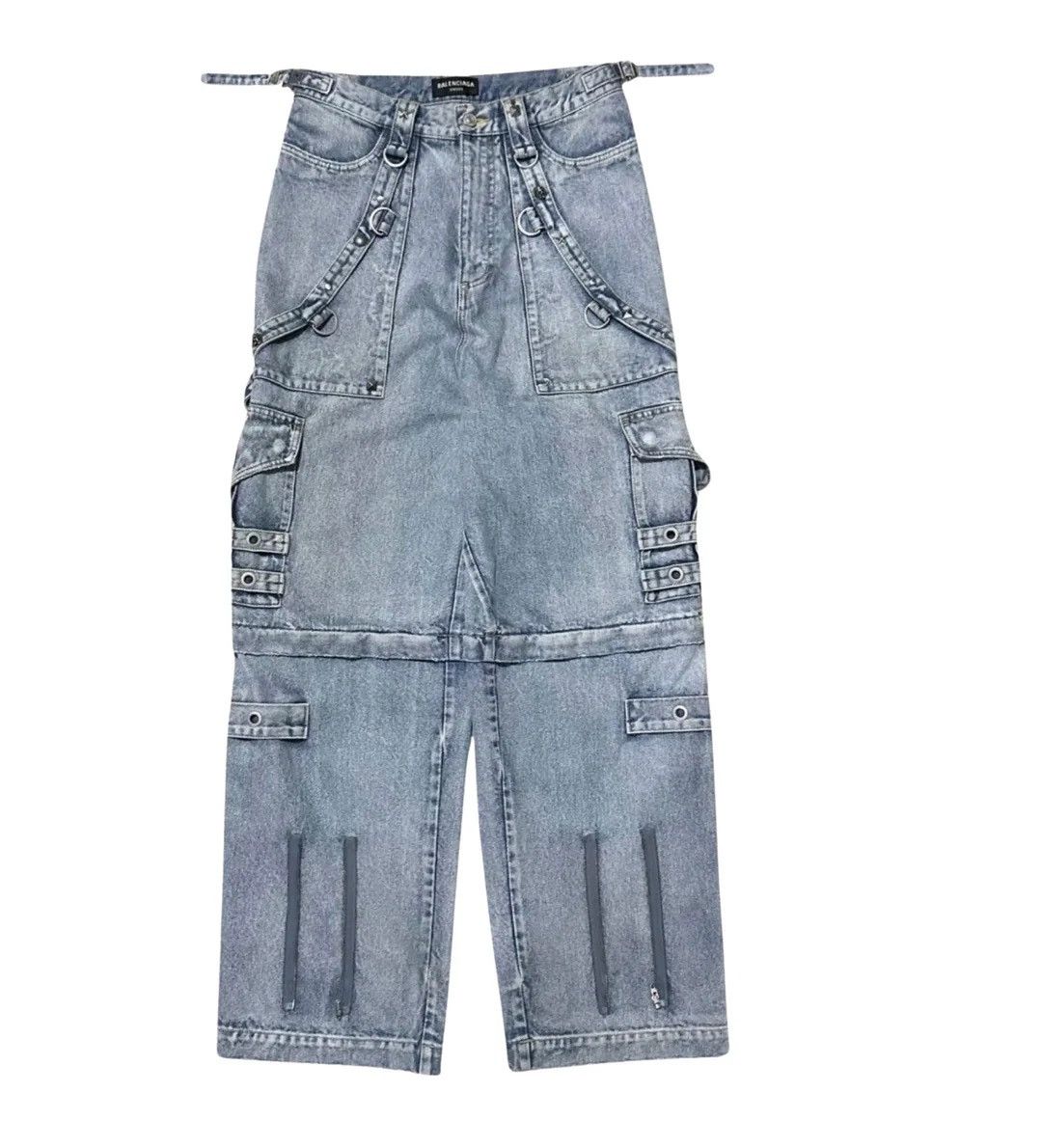 Balenciaga Raver Denim Jeans Size US 29 - 1 Thumbnail