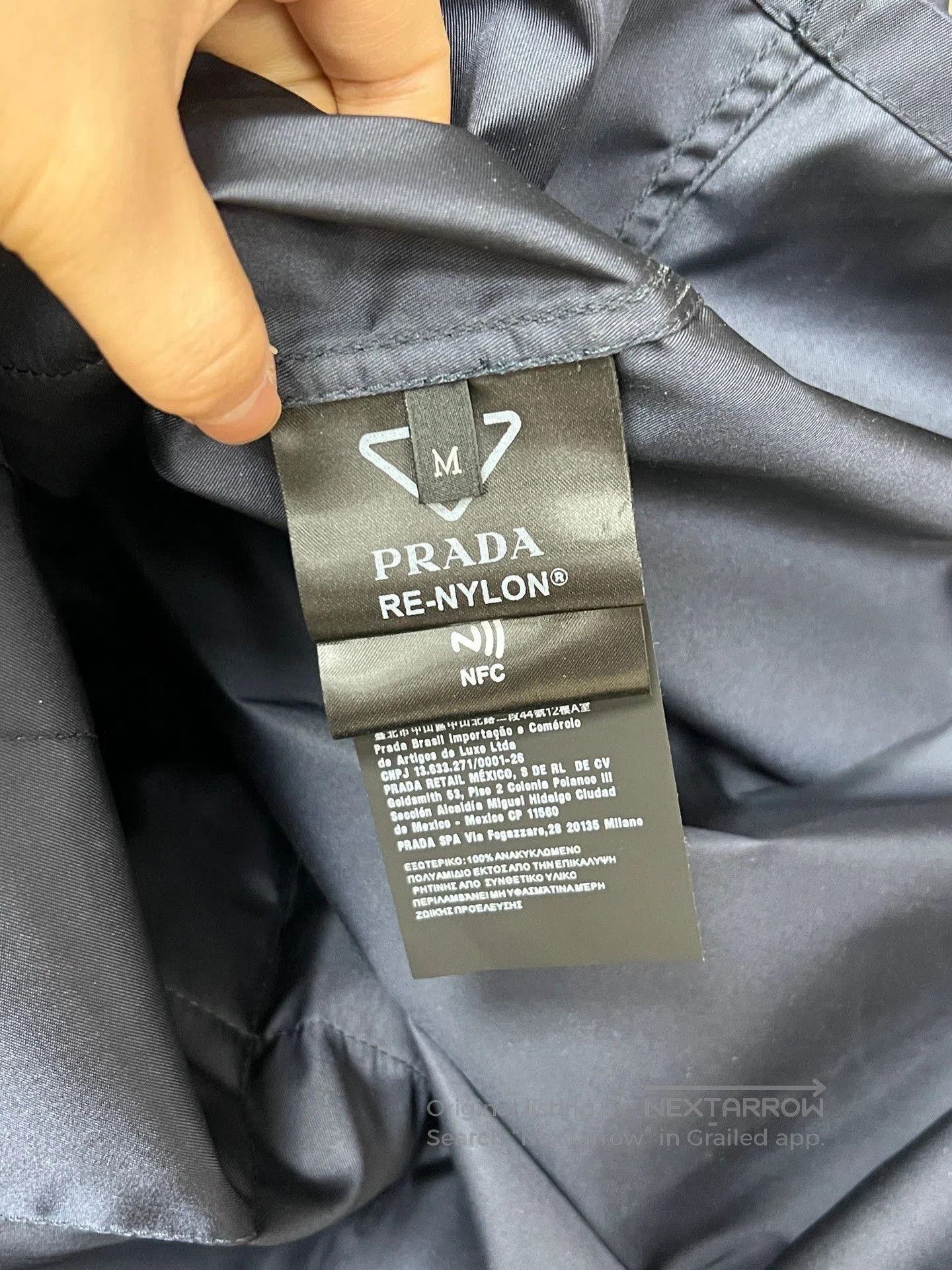 Prada Prada Utility Nylon Short Sleeve Shirt. Size US M / EU 48-50 / 2 - 4 Thumbnail