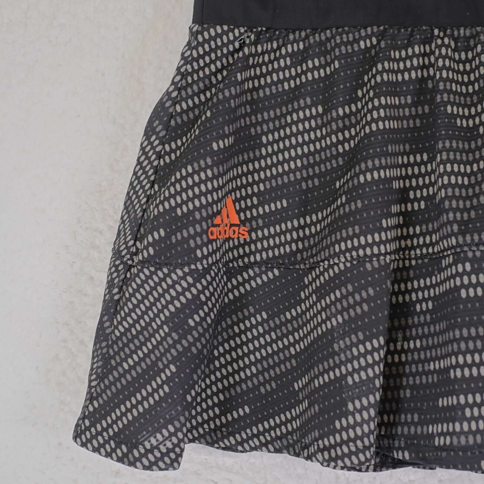 Adidas Adidas Primeblue Black Gray Gradient Large Skort Skirt Size 29" - 2 Thumbnail