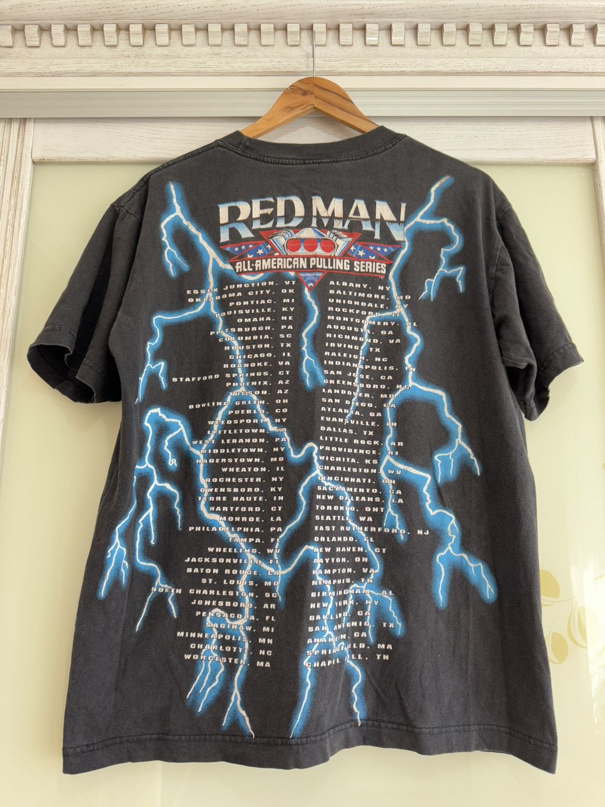Vintage Very Rare 90’s Gods Of Thunder Hot Rod T-shirt Vintage Tee Size US L / EU 52-54 / 3 - 10 Thumbnail