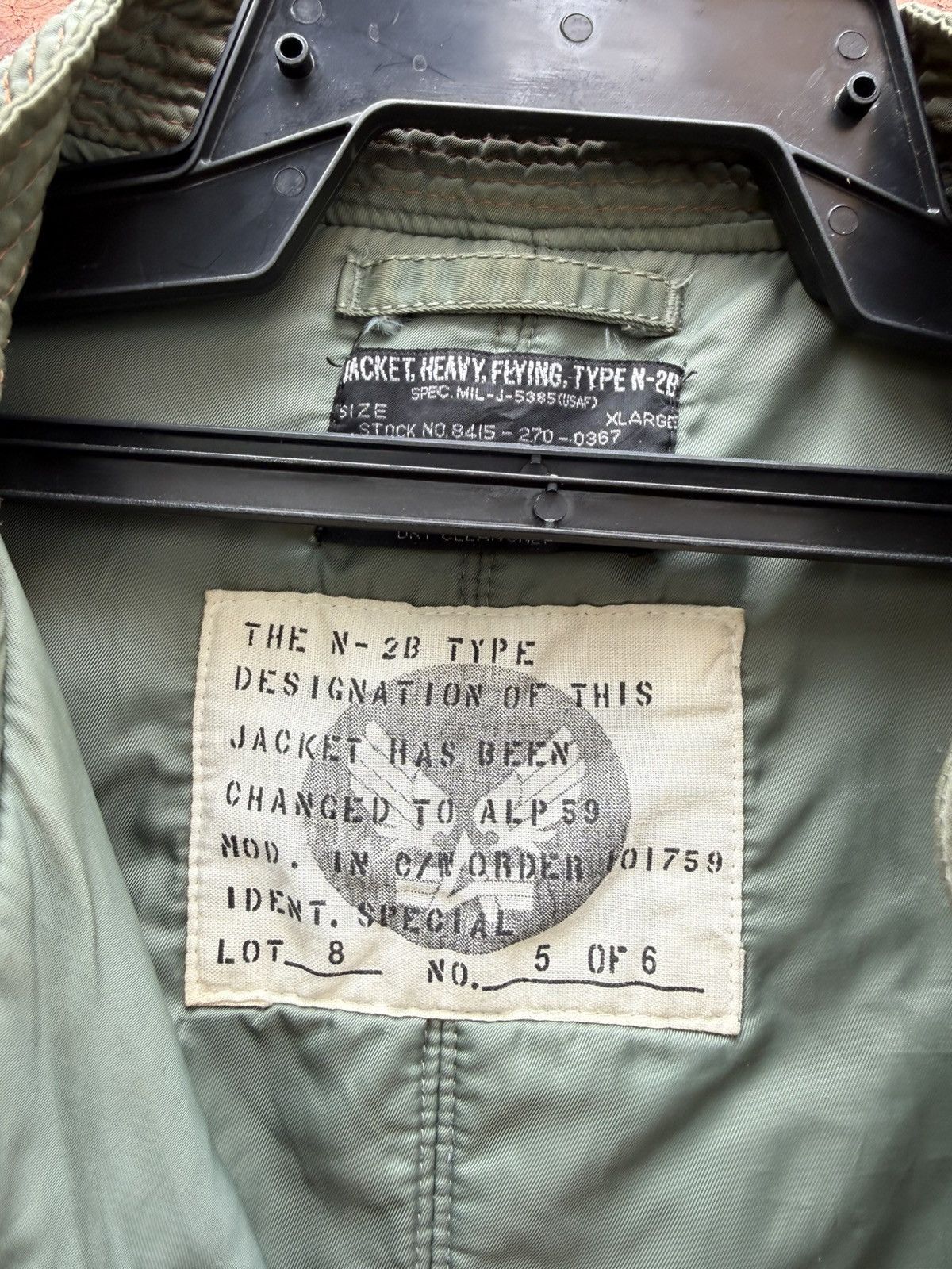 Alpha Industries Alpha industries flight jacket 50 anniversary Size US XL / EU 56 / 4 - 5 Thumbnail
