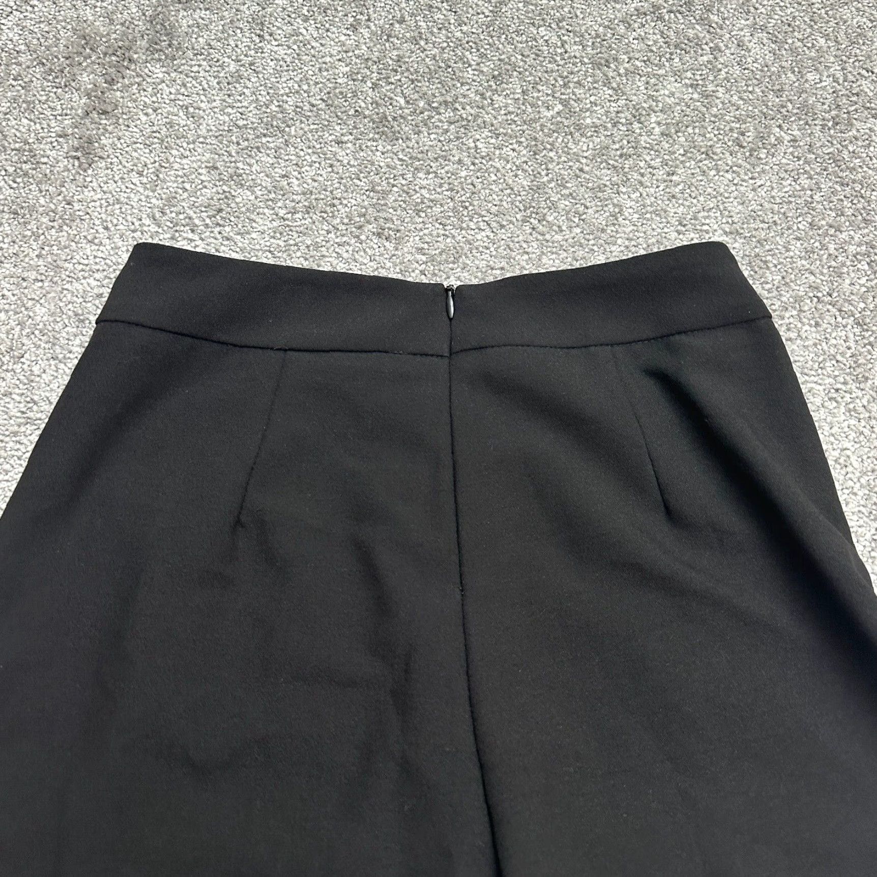 AQUA Aqua Skort Shorts Womens Small Black High Rise Stretch Casual Size 28" / US 6 / IT 42 - 3 Thumbnail