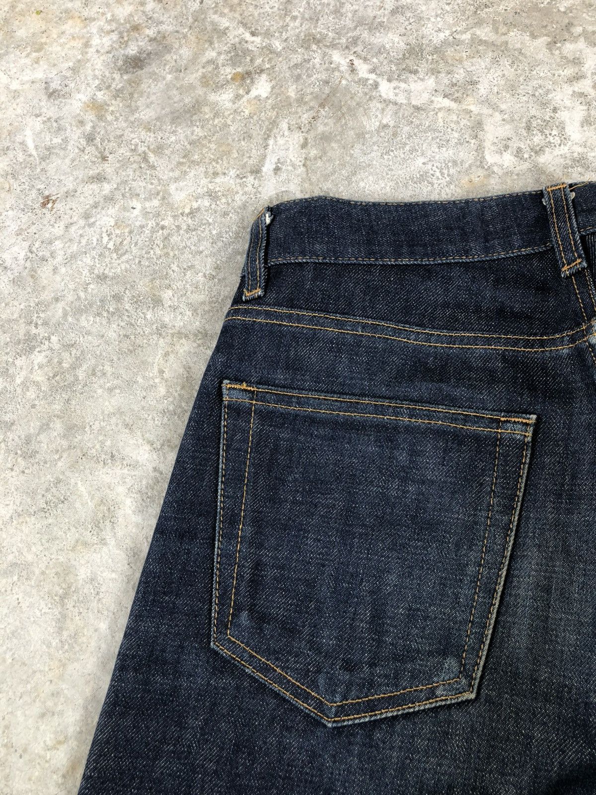 Helmut Lang Helmut Lang Classic Raw Denim Distressed Jeans Size US 31 - 17 Thumbnail