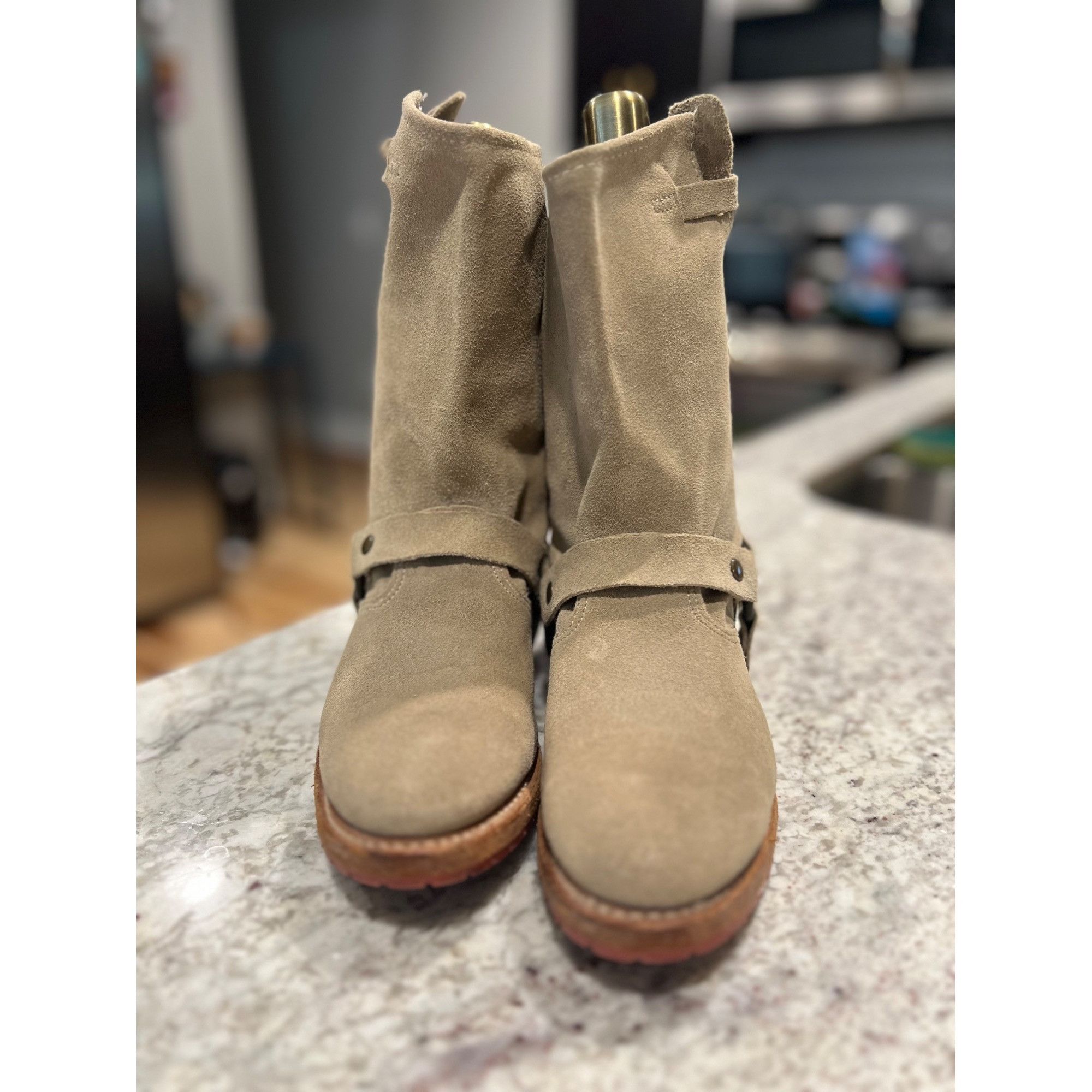 Vintage Shoe Co. Vintage Shoe Company Sueded Leather Boots - Size 7.5 Size US 7.5 / IT 37.5 - 3 Thumbnail