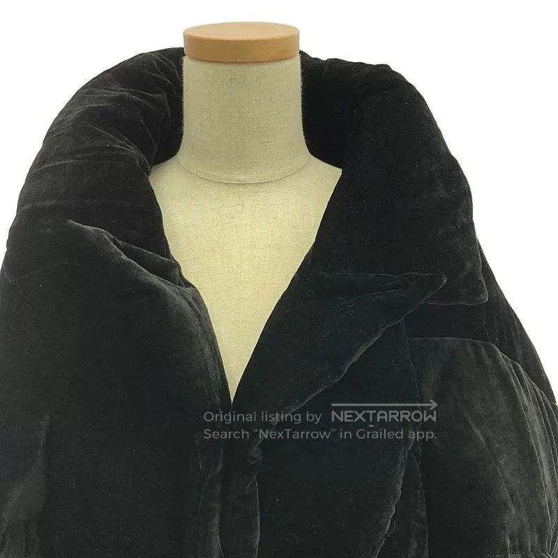 Junya Watanabe Junya Watanabe Black Velvet Cape Coat. Size S / US 4 / IT 40 - 4 Thumbnail