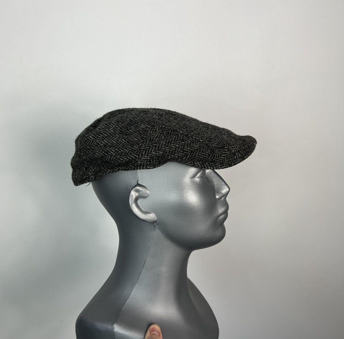 Harris Tweed × Vintage Cap Harris Tweed Wool United Kingdom Vintage 90’s Size ONE SIZE - 1 Thumbnail