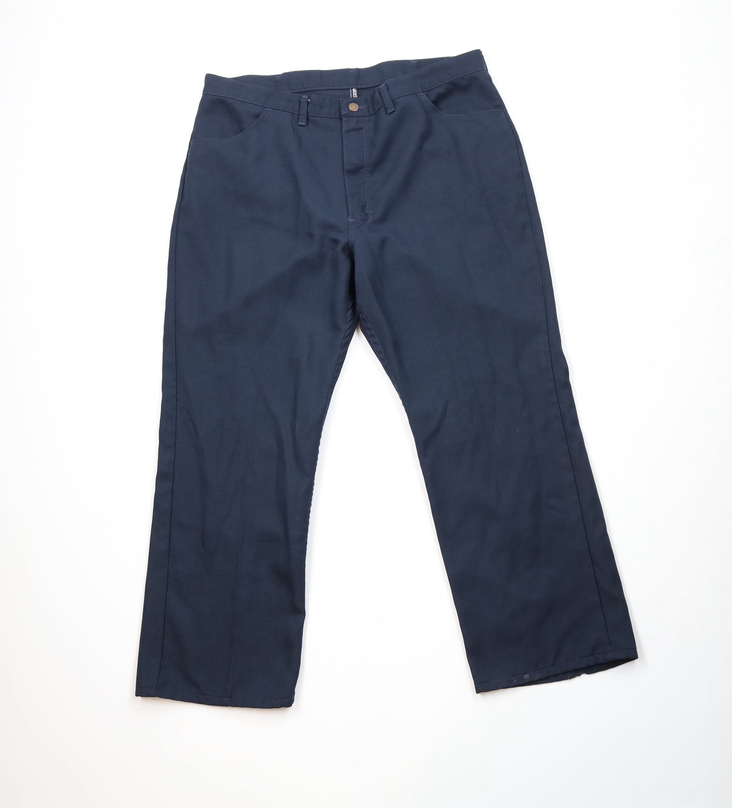 Vintage Vintage 70s Streetwear Bell Bottoms Chino Pants USA Size US 38 / EU 54 - 1 Thumbnail