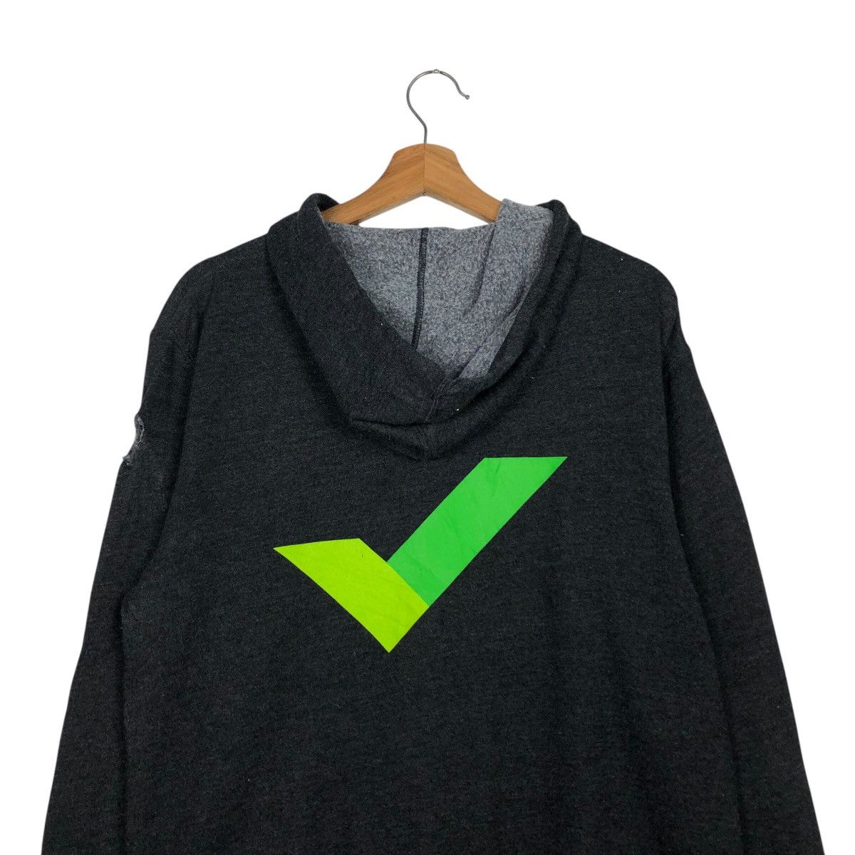 Japanese Brand 📌Vintage Zipper Hoodie Independent Big Logo Issey Miyake Size US M / EU 48-50 / 2 - 10 Thumbnail