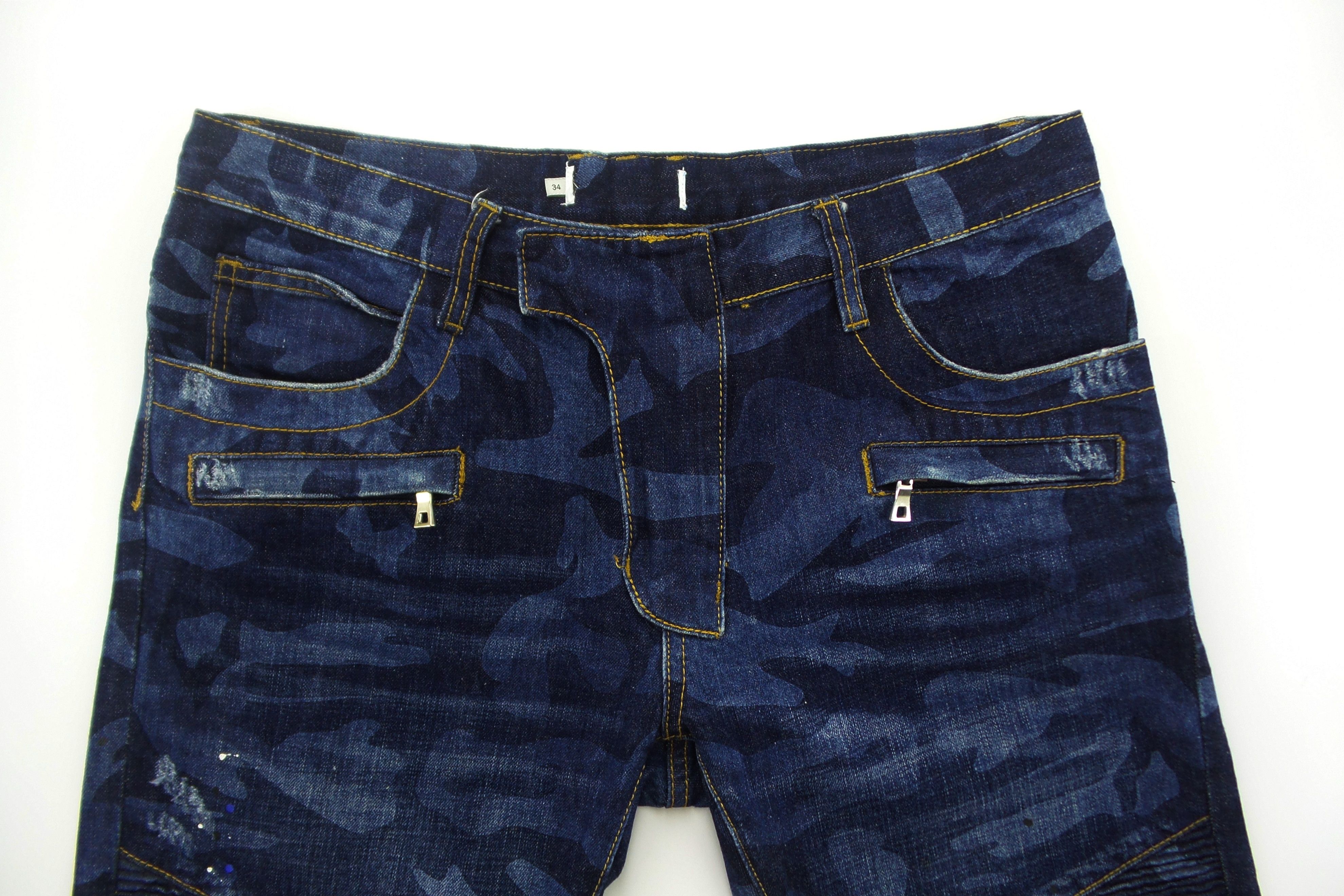 Other Biker Jeans Inspired By W35xL43.5 Size US 34 / EU 50 - 2 Thumbnail
