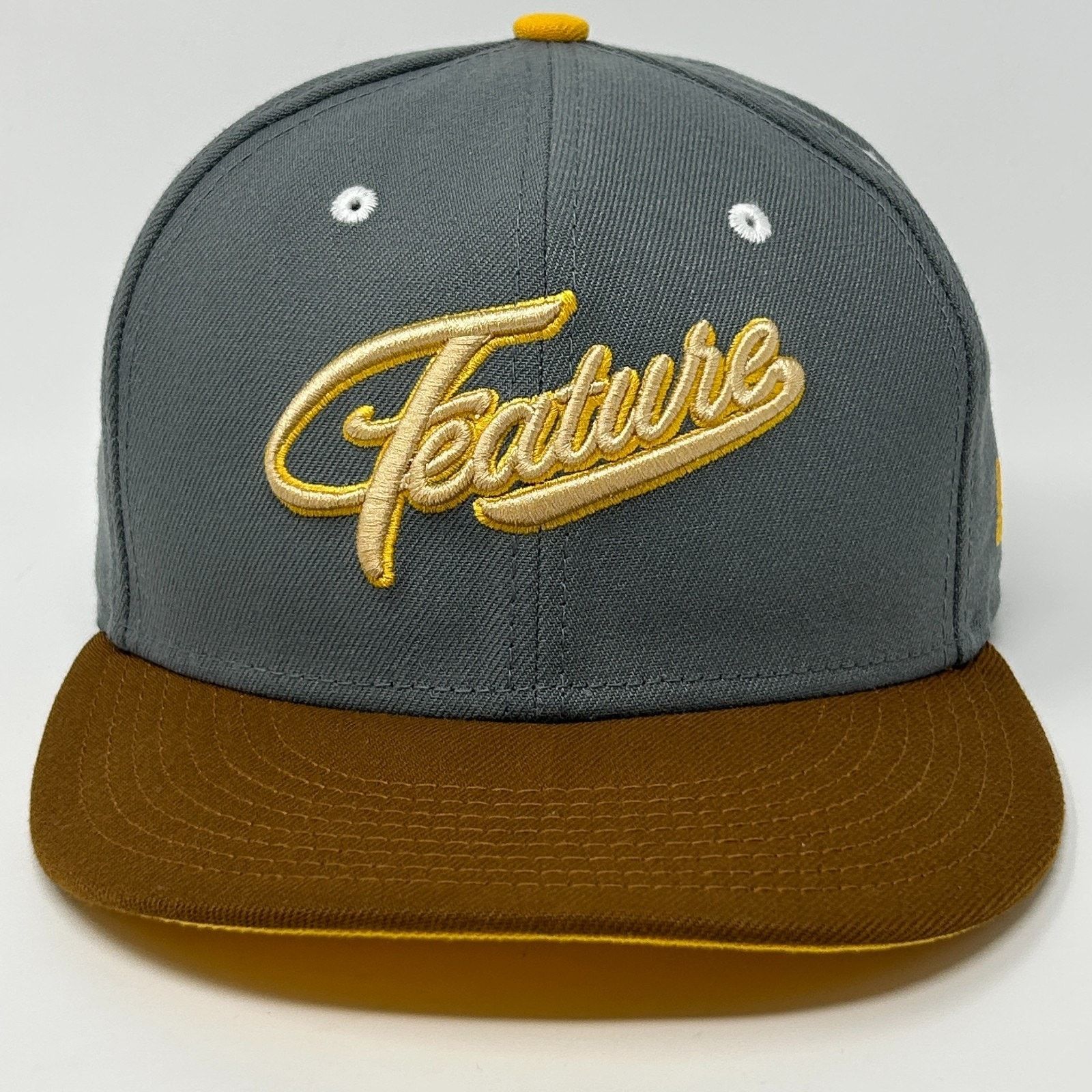 New Era Feature Hat Baseball Cap Spellout New Era 59Fifty 7 3/8 Size ONE SIZE - 1 Thumbnail