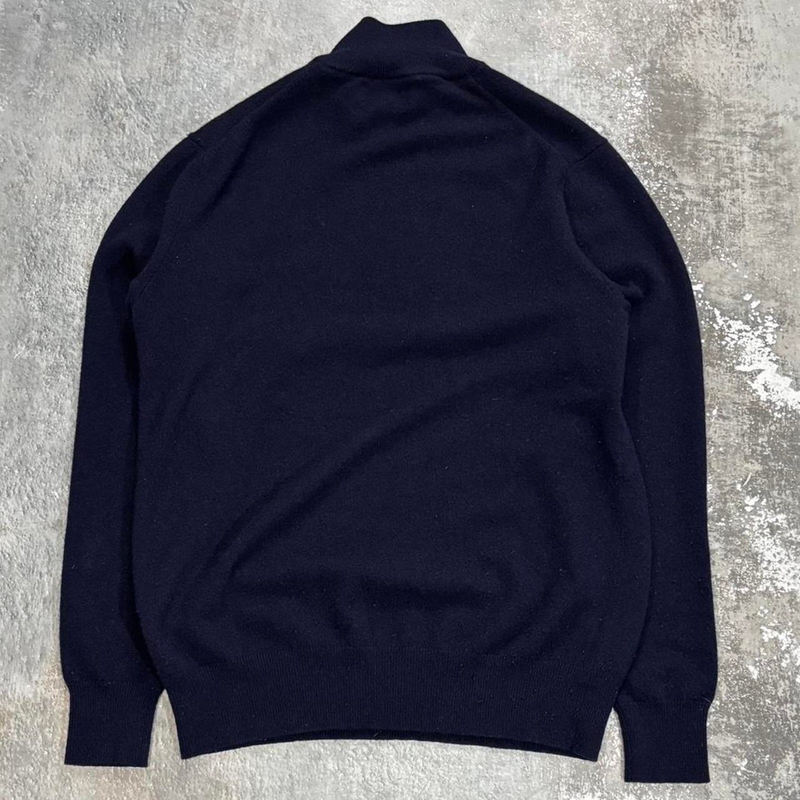 Polo Ralph Lauren Navy Polo Ralph Lauren Quarter Zip Wool Size Small. Size US S / EU 44-46 / 1 - 3 Thumbnail