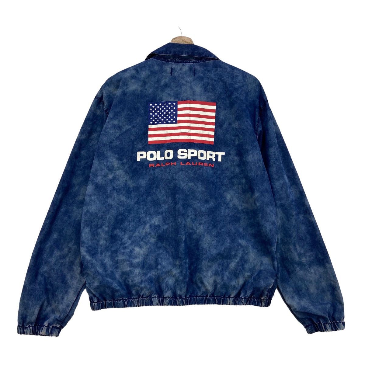 Polo Ralph Lauren Polo Sport by Ralph Lauren Tie Dye USA Flag Light Jacket Size US S / EU 44-46 / 1 - 1 Thumbnail