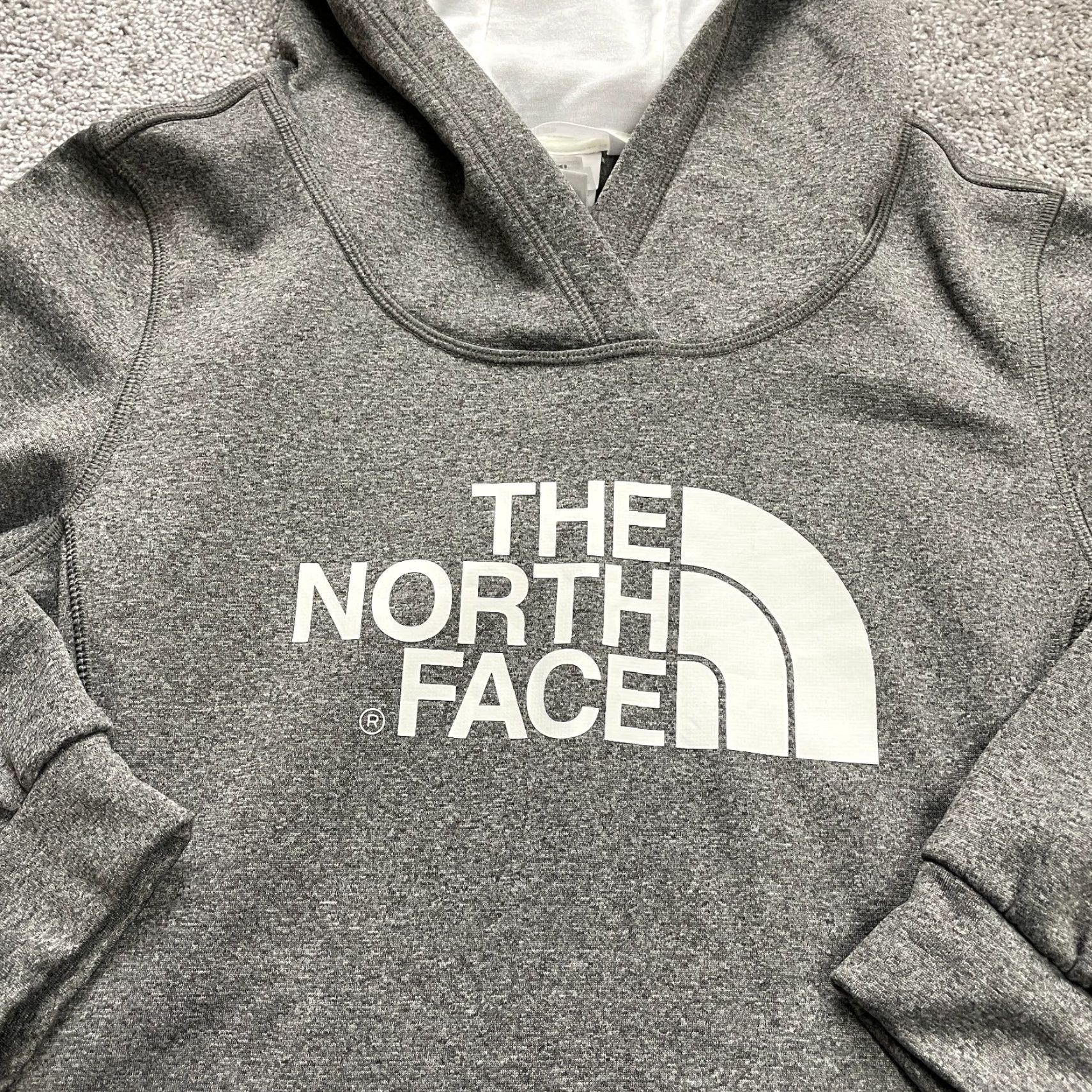 The North Face The North Face Hoodie Women Adult Small Gray Graphic Pullover Jacket Logo Sweatshirt Womens Size S / US 4 / IT 40 - 4 Thumbnail