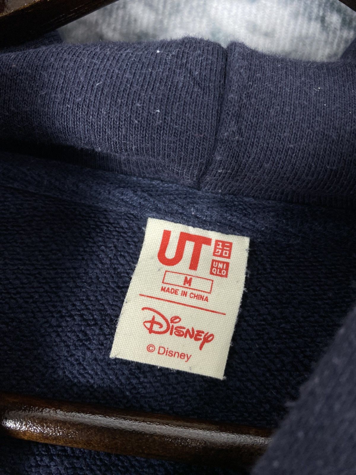 Disney Vintage Uniqlo Mickey Mouse x Disney Hoodies Size US M / EU 48-50 / 2 - 6 Thumbnail