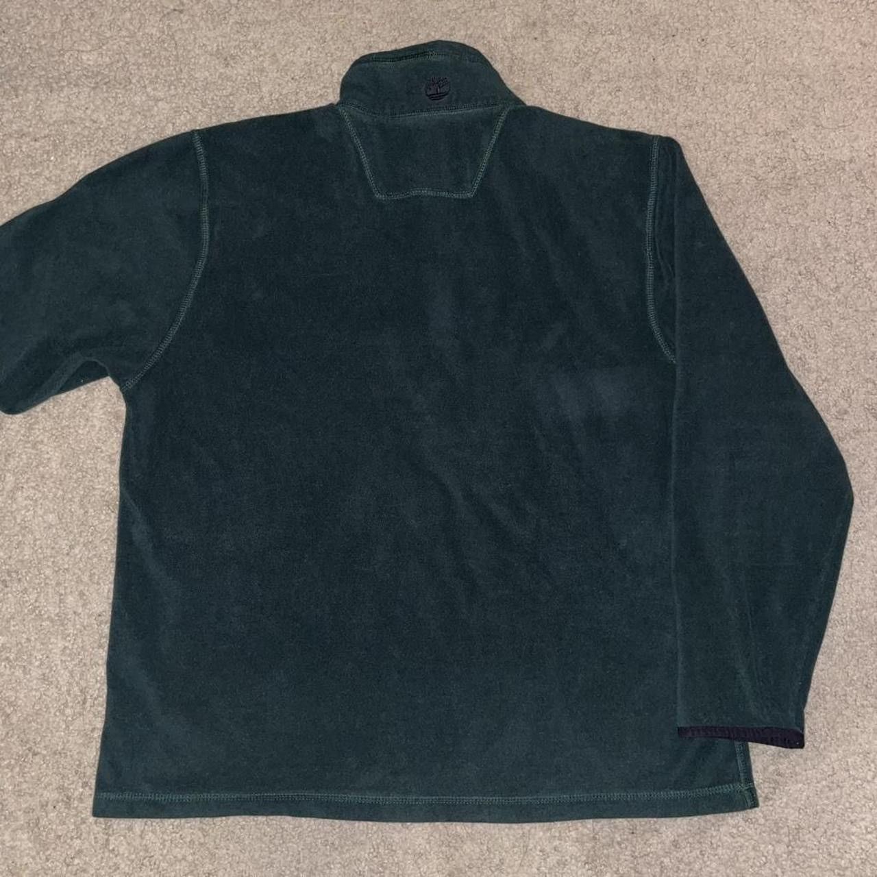 Timberland Timberland Forest Green Quarter Zip Up Jacket Size US M / EU 48-50 / 2 - 3 Thumbnail