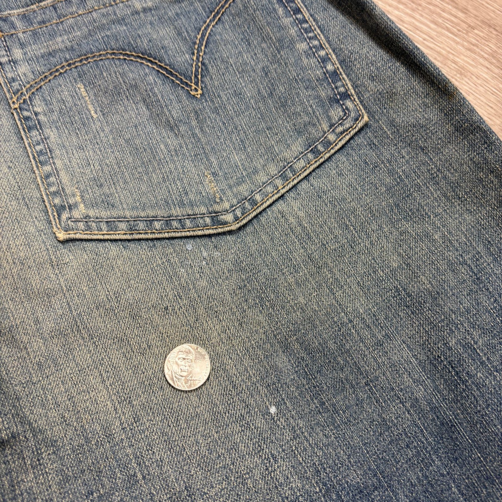 Levi's × Vintage VTG Y2K Levi's Silvertab Baggy True Boot Jeans Men's 38x32 Size US 38 / EU 54 - 14 Thumbnail