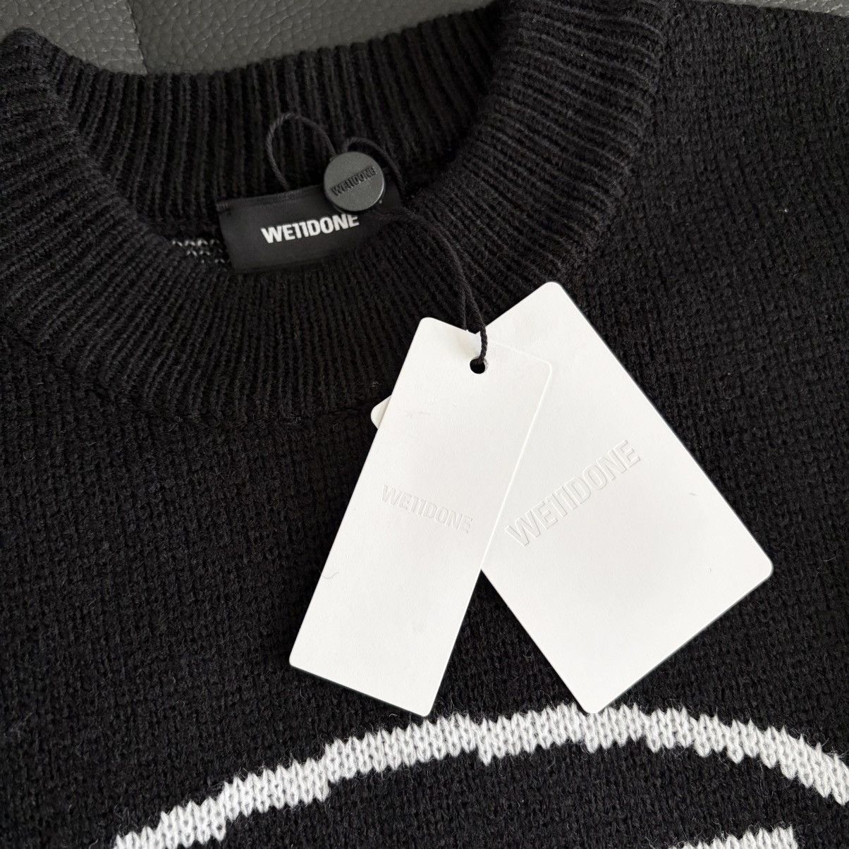 WE11DONE WE11DONE Knit Sweater- Medium - Made in South Korea Size US M / EU 48-50 / 2 - 5 Thumbnail