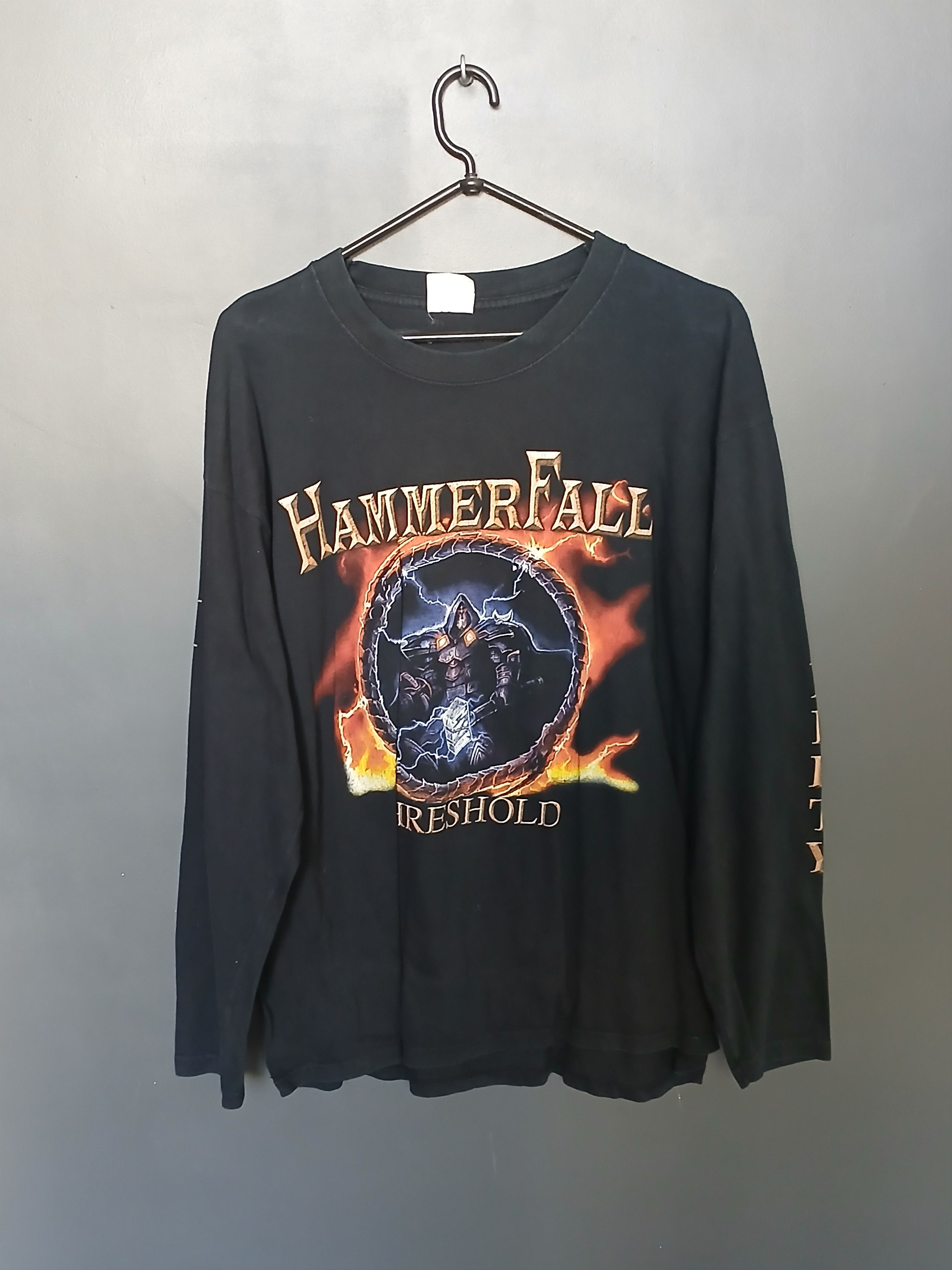 Band Tees Vintage Hammerfall Long Sleeve T-Shirt Size US L / EU 52-54 / 3 - 1 Thumbnail