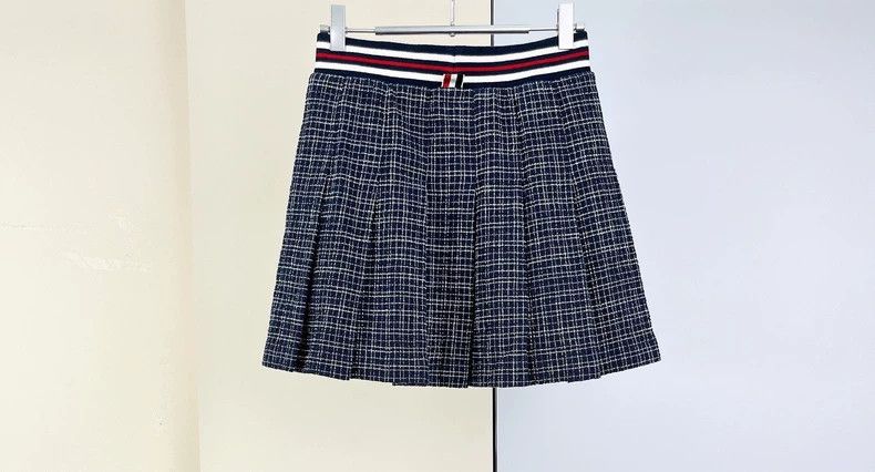 Thom Browne Thom Browne Grid pleated skirt Size 42" / US 20 - 3 Thumbnail