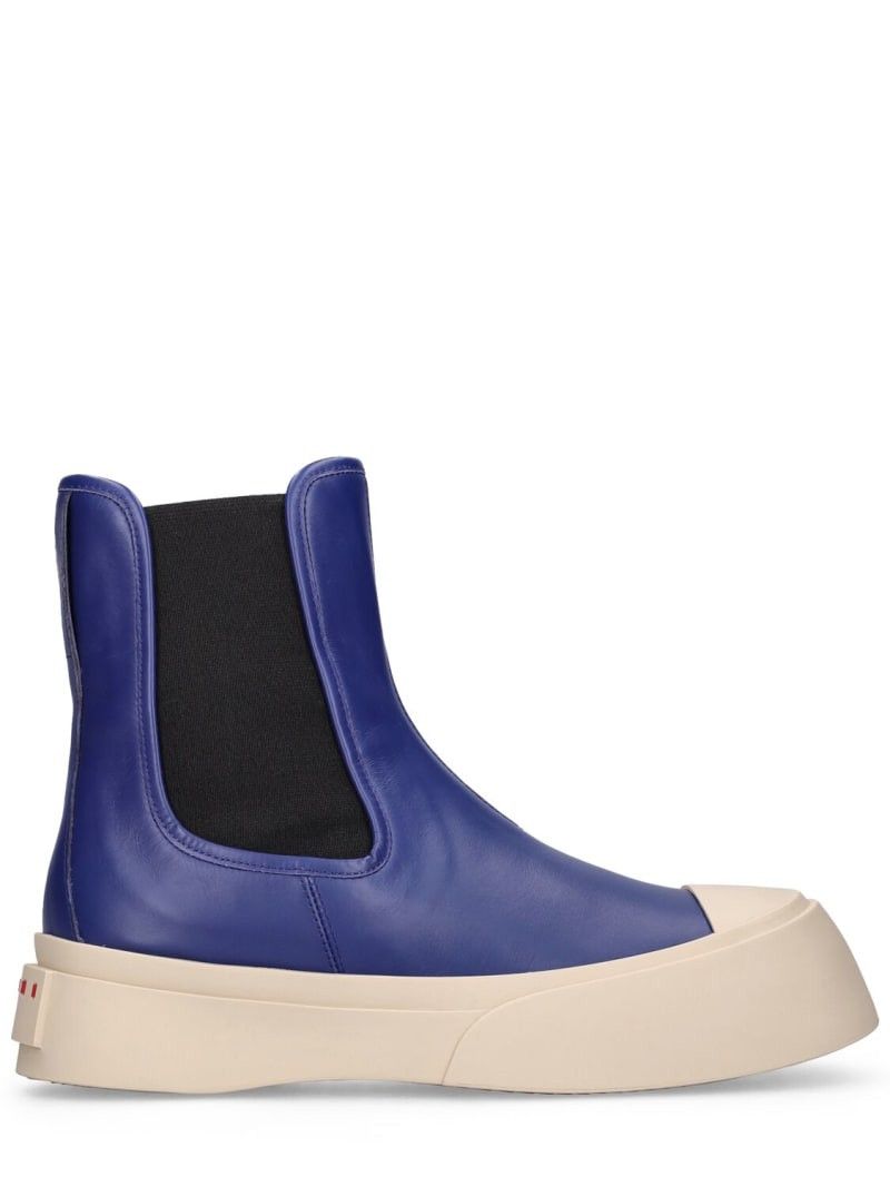 o1f1d3z0525 Pablo Chelsea Boots in Blue/Sea Salt