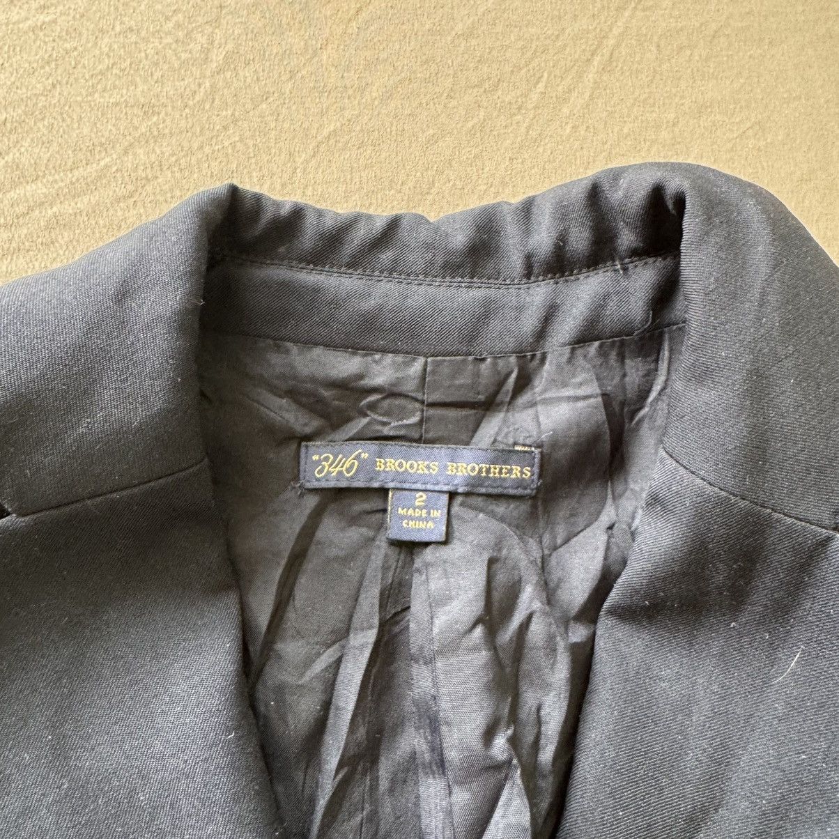 Brooks Brothers × Designer Brooks Brothers Wool Two-Button Blazer Size XS / US 0-2 / IT 36-38 - 5 Thumbnail