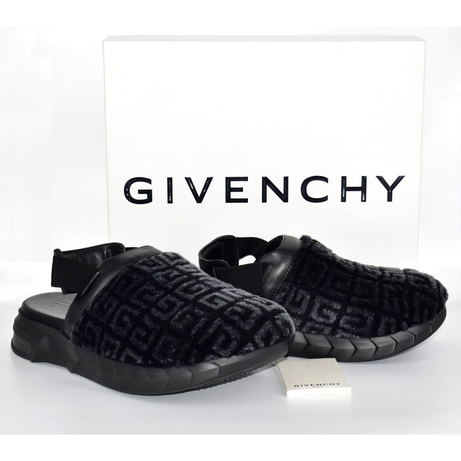 Givenchy I0 NIB GIVENCHY Marshmallow Sling Back Clogs Sz 45 $975 Size US 12 / EU 45 - 1 Thumbnail