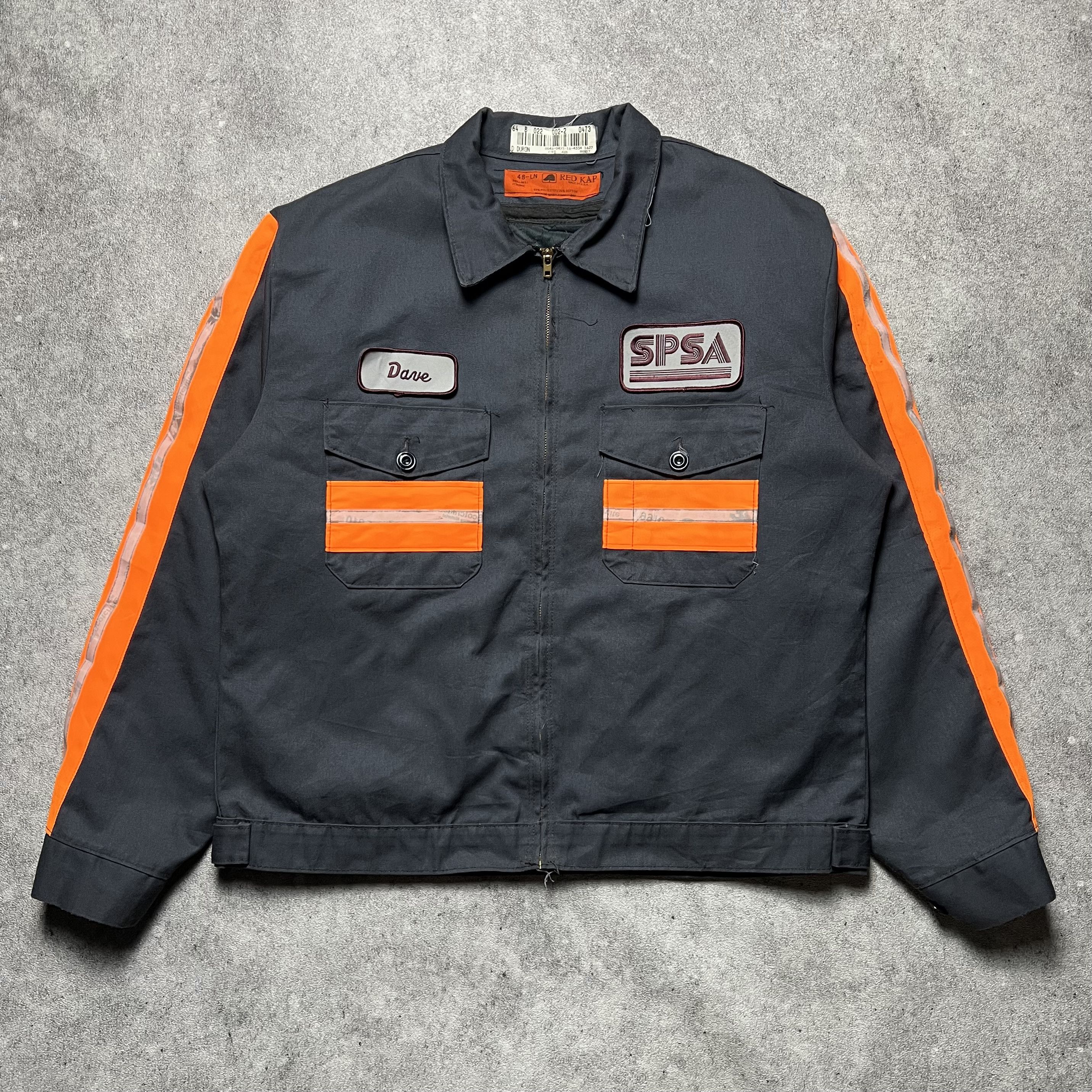 Vintage 70's Red Kap Mechanics Work Jacket Men's XL Scovill