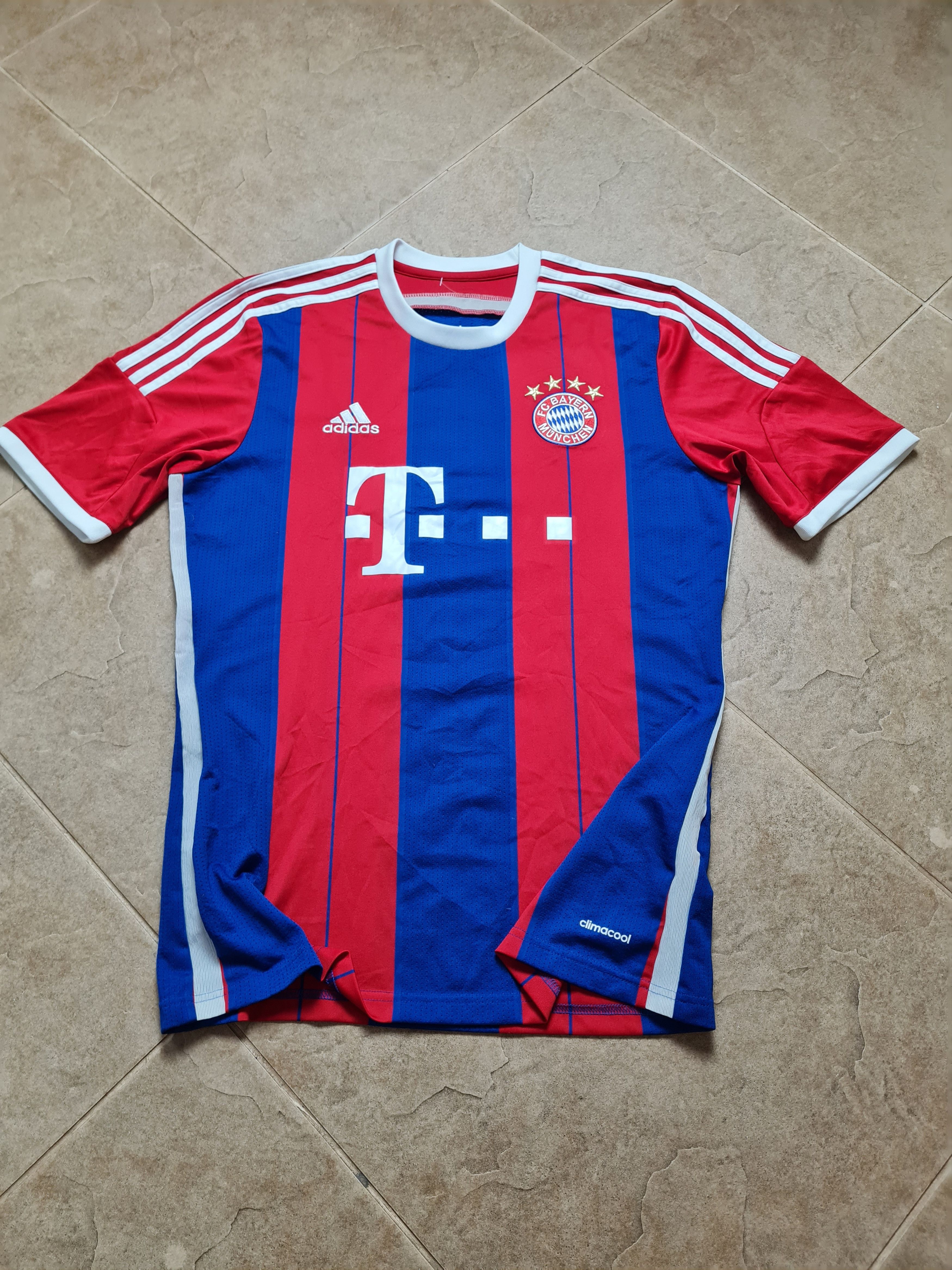 Adidas BAYERN MUNICH HOME FOOTBALL SHIRT 2014/2015 ADIDAS SOCCER Size US M / EU 48-50 / 2 - 9 Thumbnail