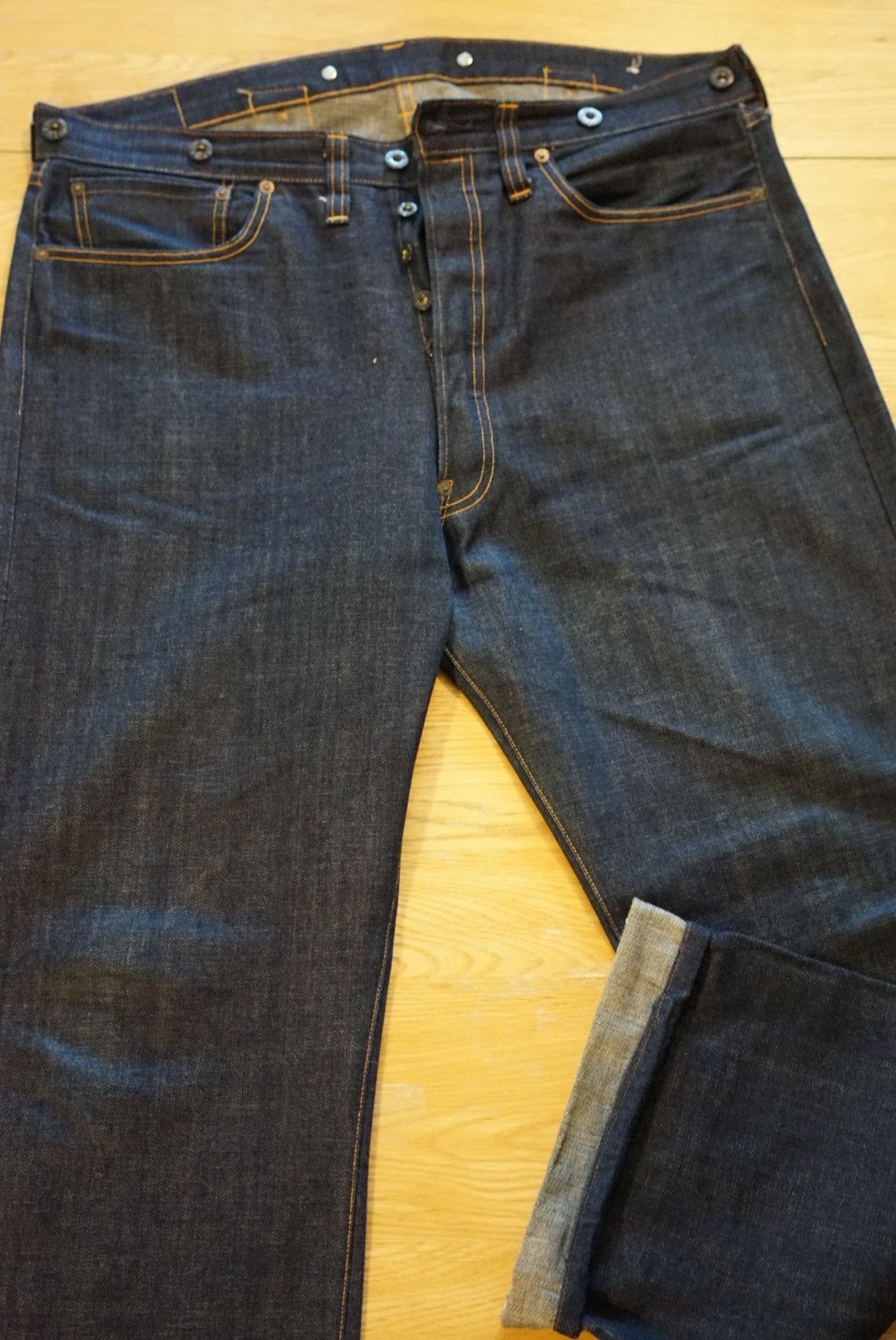 Levi's Vintage Clothing Levis LVC 1920’s 201 38x31 Size US 38 / EU 54 - 6 Thumbnail