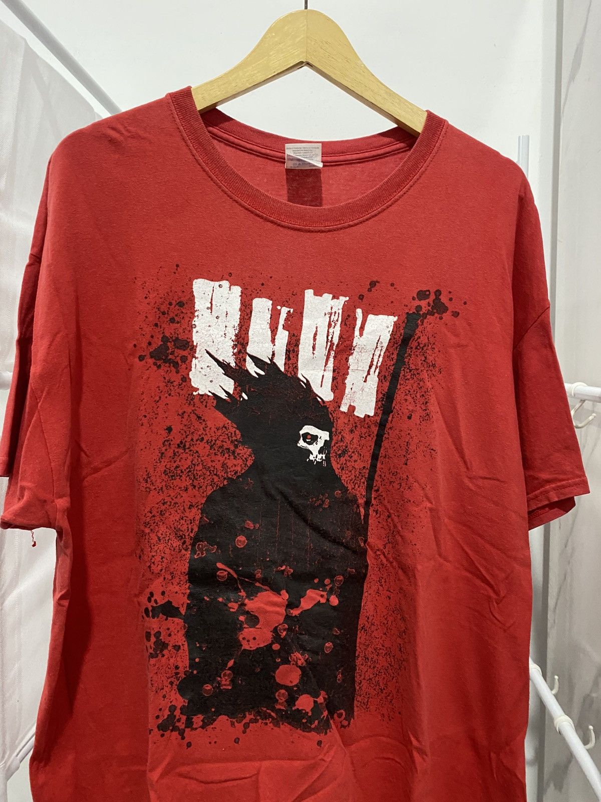 Band Tees Vintage 2000s Blackflags Blood Tshirt Size US XL / EU 56 / 4 - 1 Thumbnail