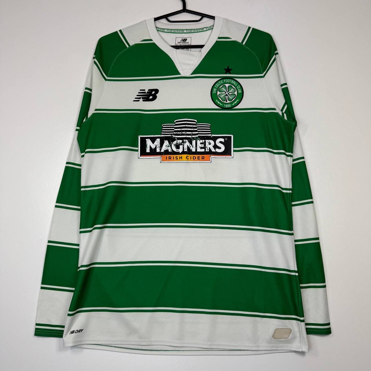 New Balance New Balance Celtic 2015-16 FC Home Shirt Long Sleeve Size S Size US S / EU 44-46 / 1 - 1 Thumbnail