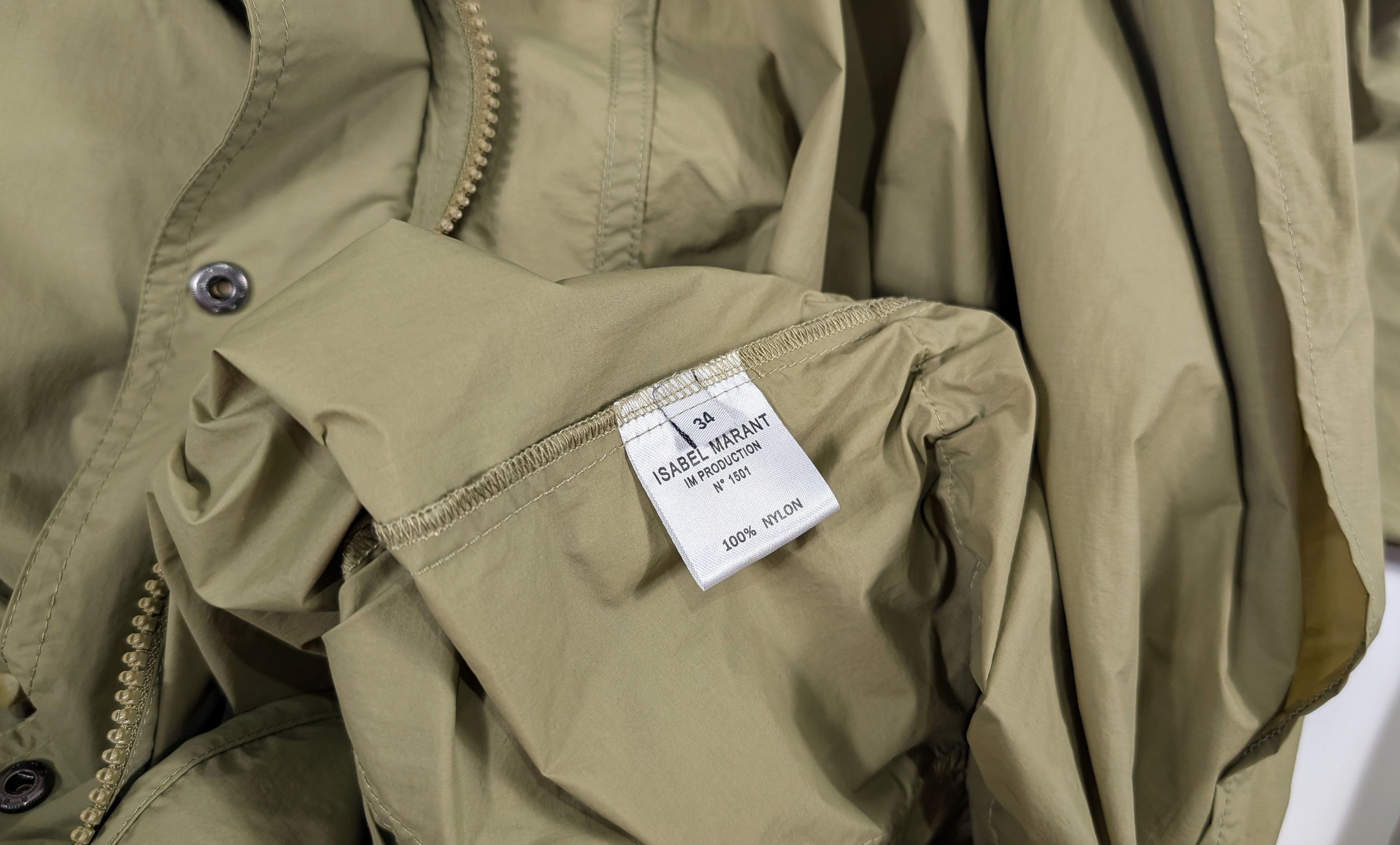 Isabel Marant Etoile Isabel Marant Etoile Copal Nylon Jacket Size 34 Size XXS / US 00 / IT 34 - 9 Thumbnail