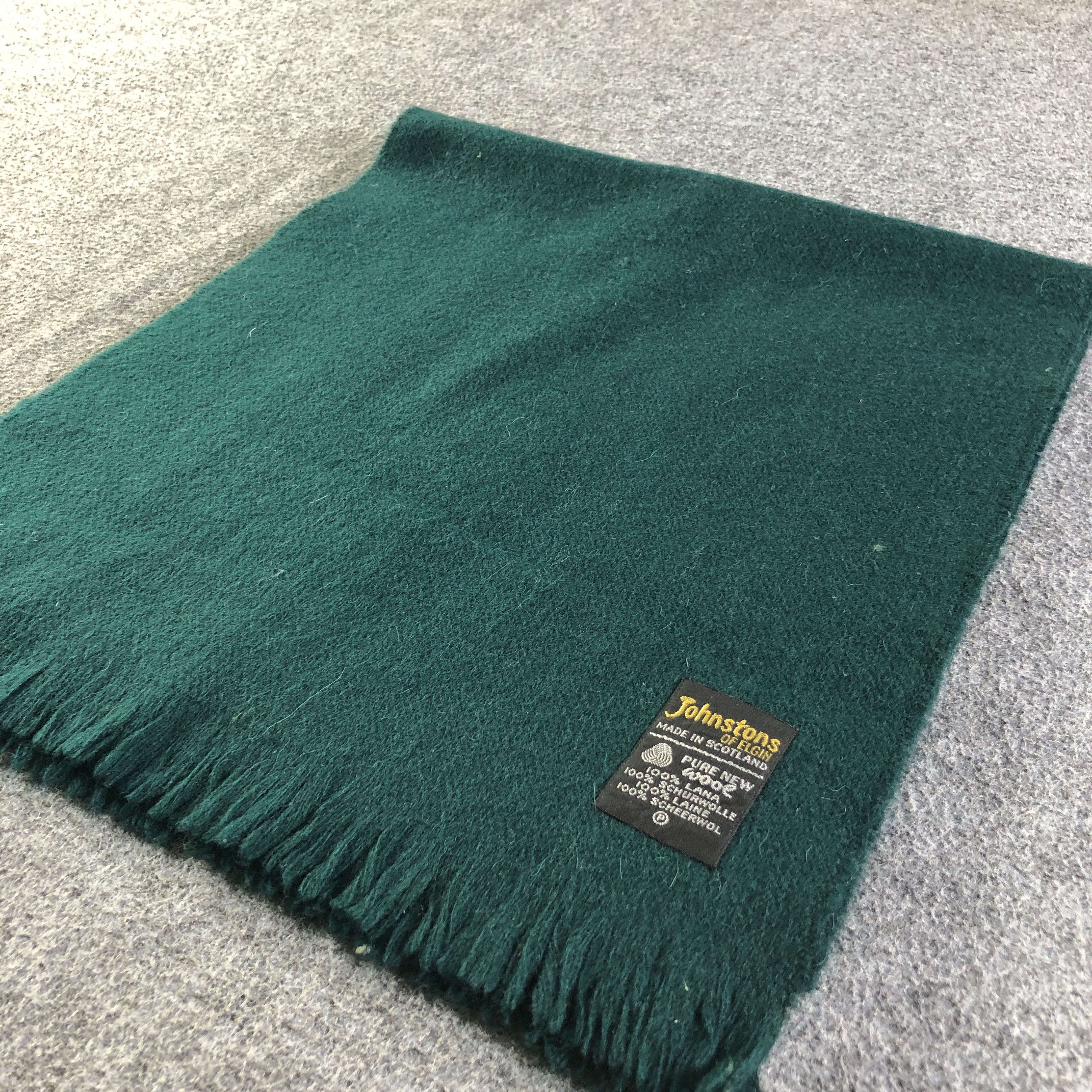 Johnstons Of Elgin Johnstons Of Elgin Wool Scarf Muffler Neckwear V2801 Size ONE SIZE - 3 Thumbnail