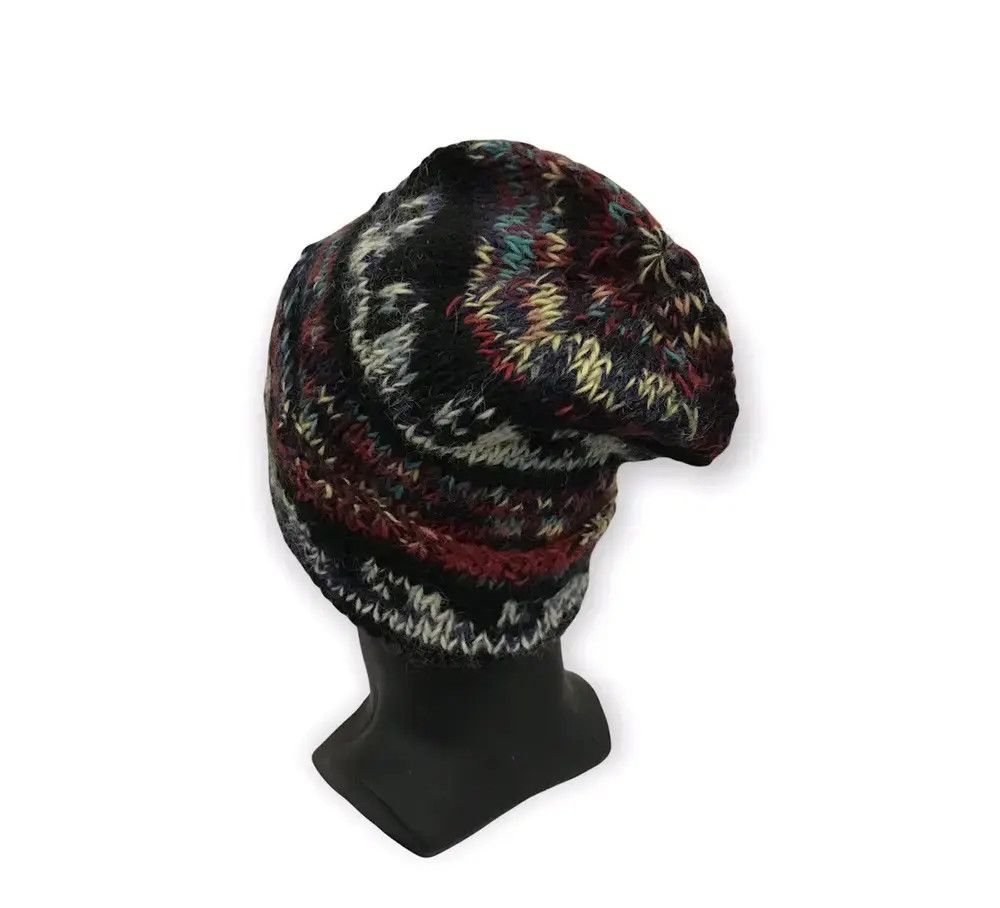 Handmade Japanese Brand Knit Beanie Hat Size ONE SIZE - 3 Thumbnail
