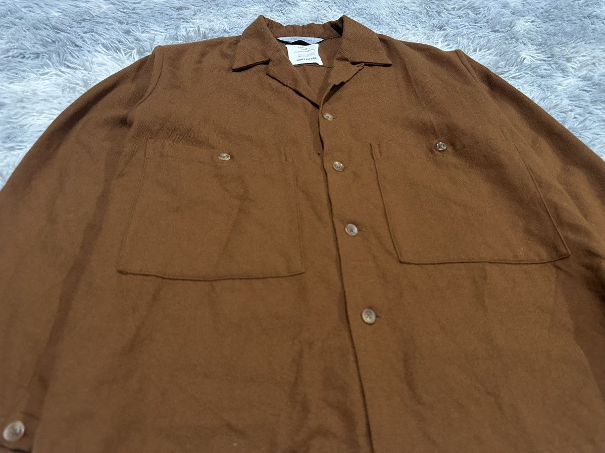 Markaware 🔥Markaware Argentina Wool Utility CPO Open Collar Shirt Size US L / EU 52-54 / 3 - 2 Thumbnail