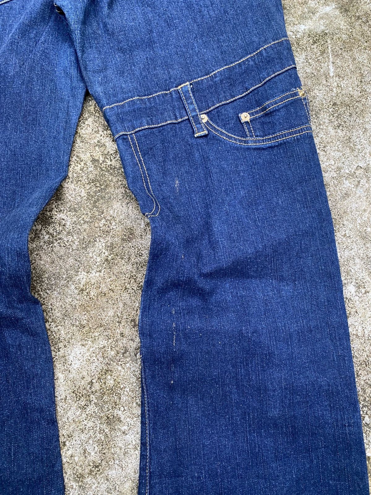 If Six Was Nine BABY PHAT FLARED JEANS Size 30" / US 8 / IT 44 - 7 Thumbnail