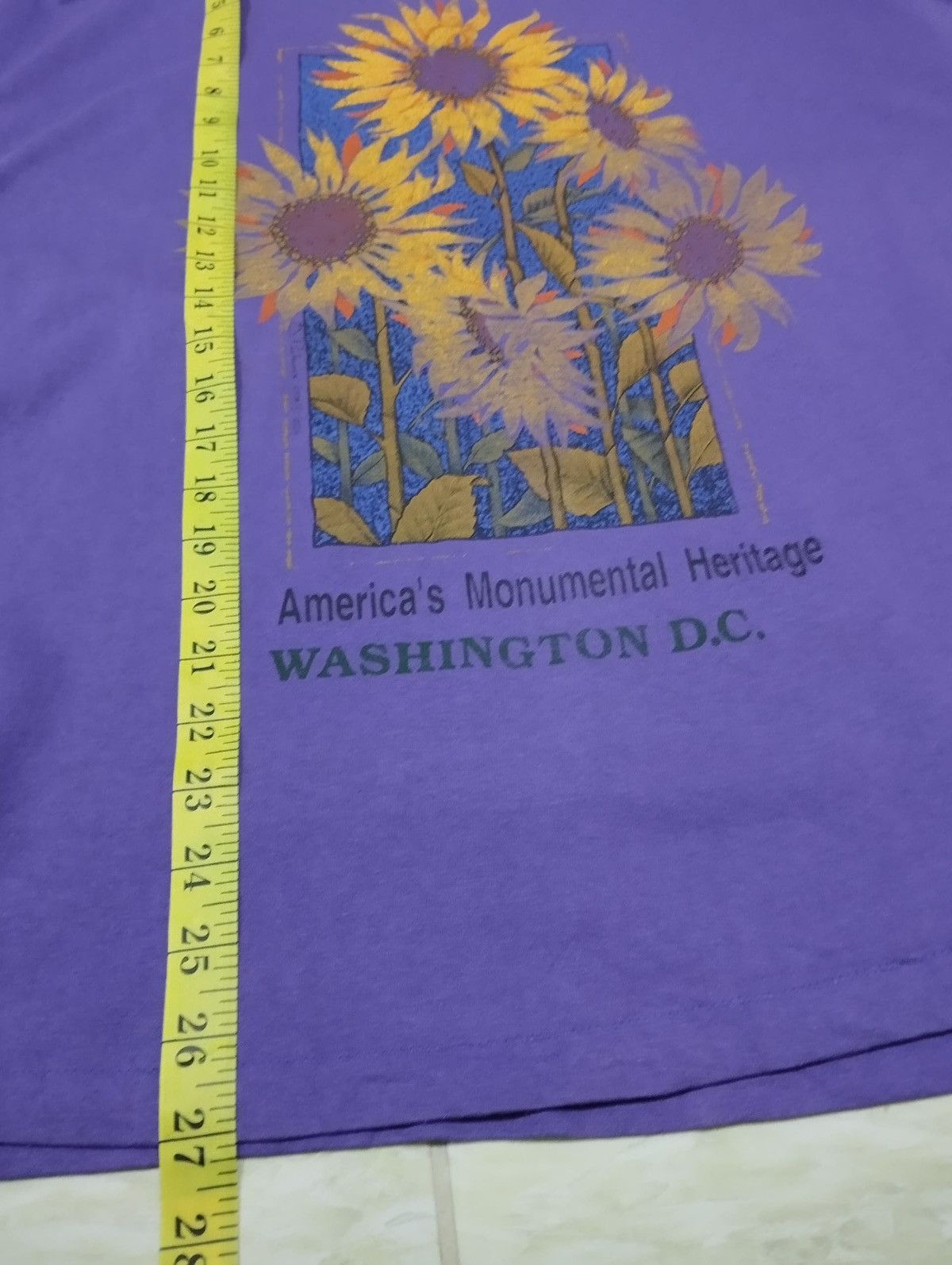 Hanes Vintage Monumental Heritage L T-Shirt Size US L / EU 52-54 / 3 - 13 Thumbnail