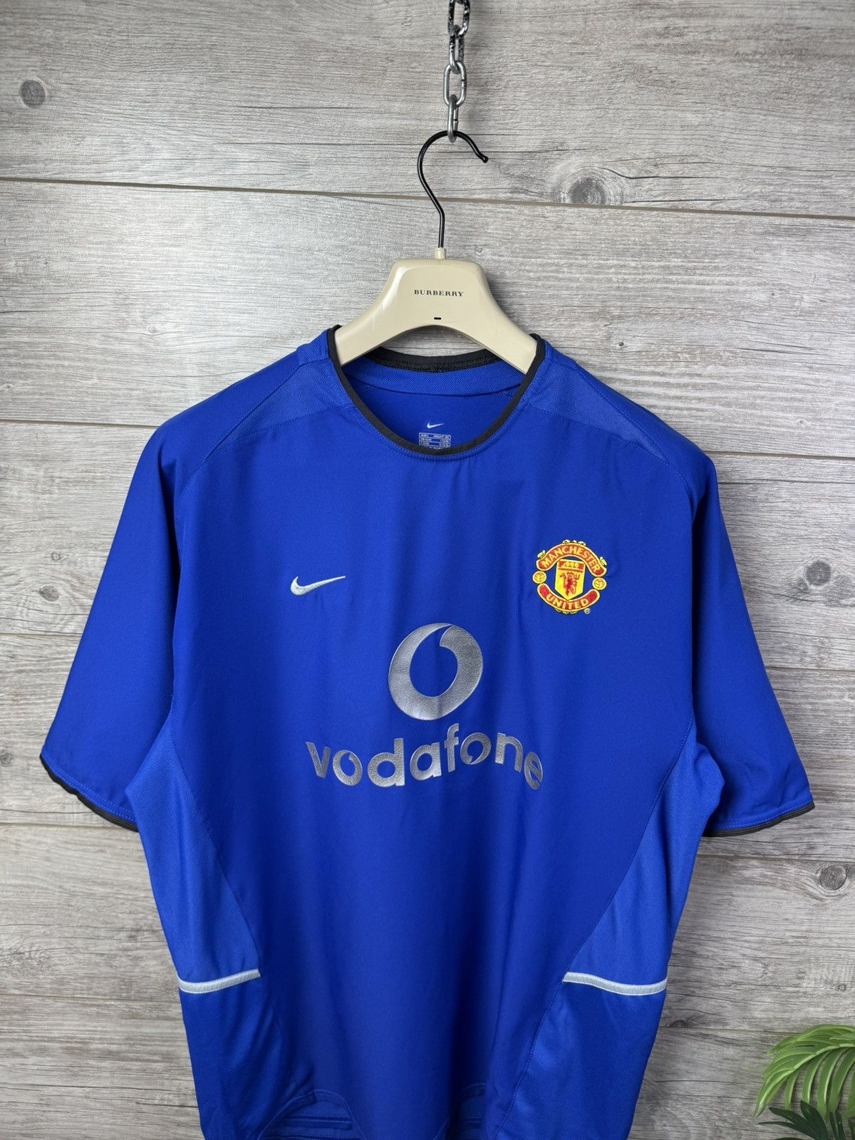 Nike Nike 2002/03 Manchester United Soccer Jersey Style Ronaldo Size US L / EU 52-54 / 3 - 6 Thumbnail