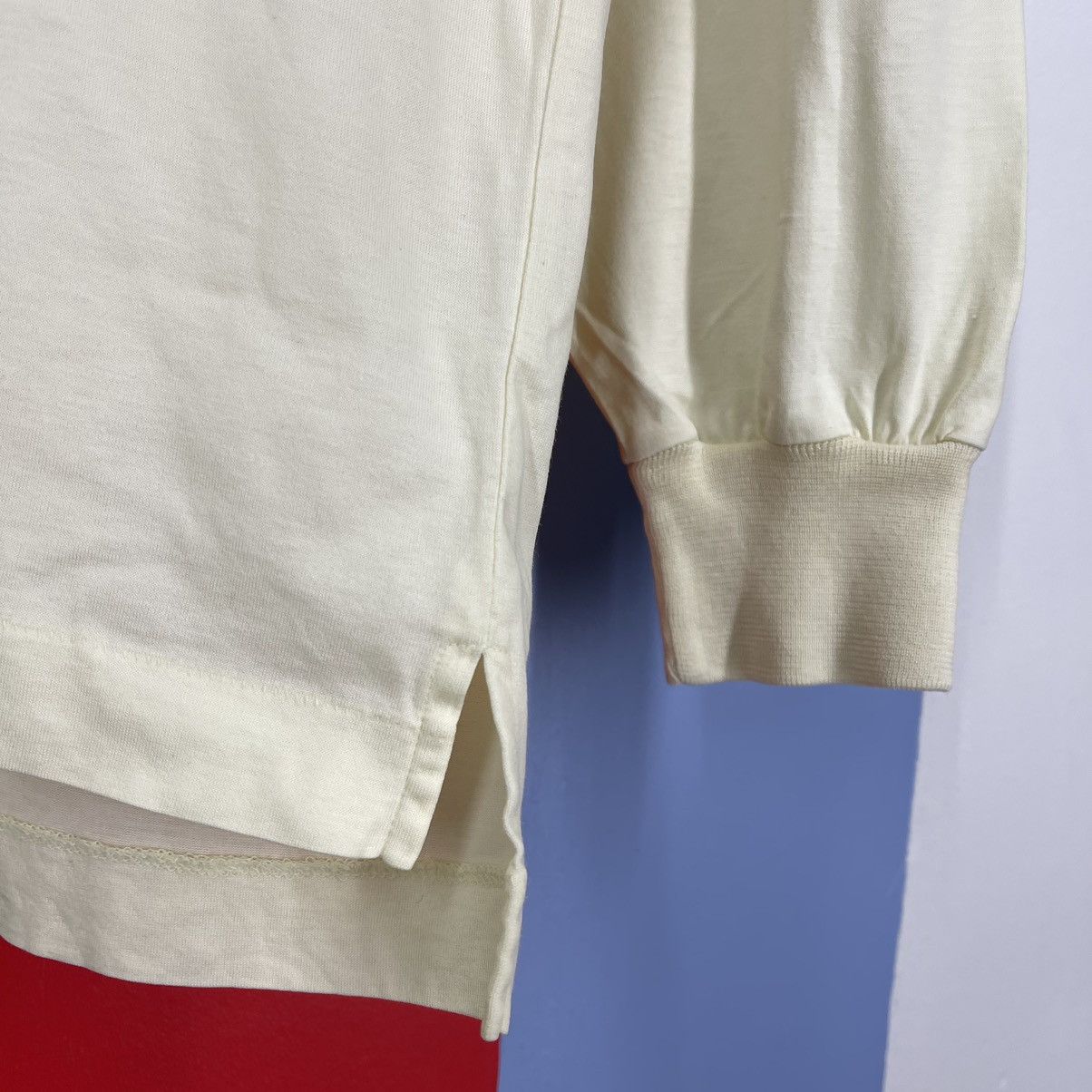 Burberry 90s Vintage BURBERRYS Long Sleeve Polo T Shirt #1485/AY Size US S / EU 44-46 / 1 - 5 Thumbnail