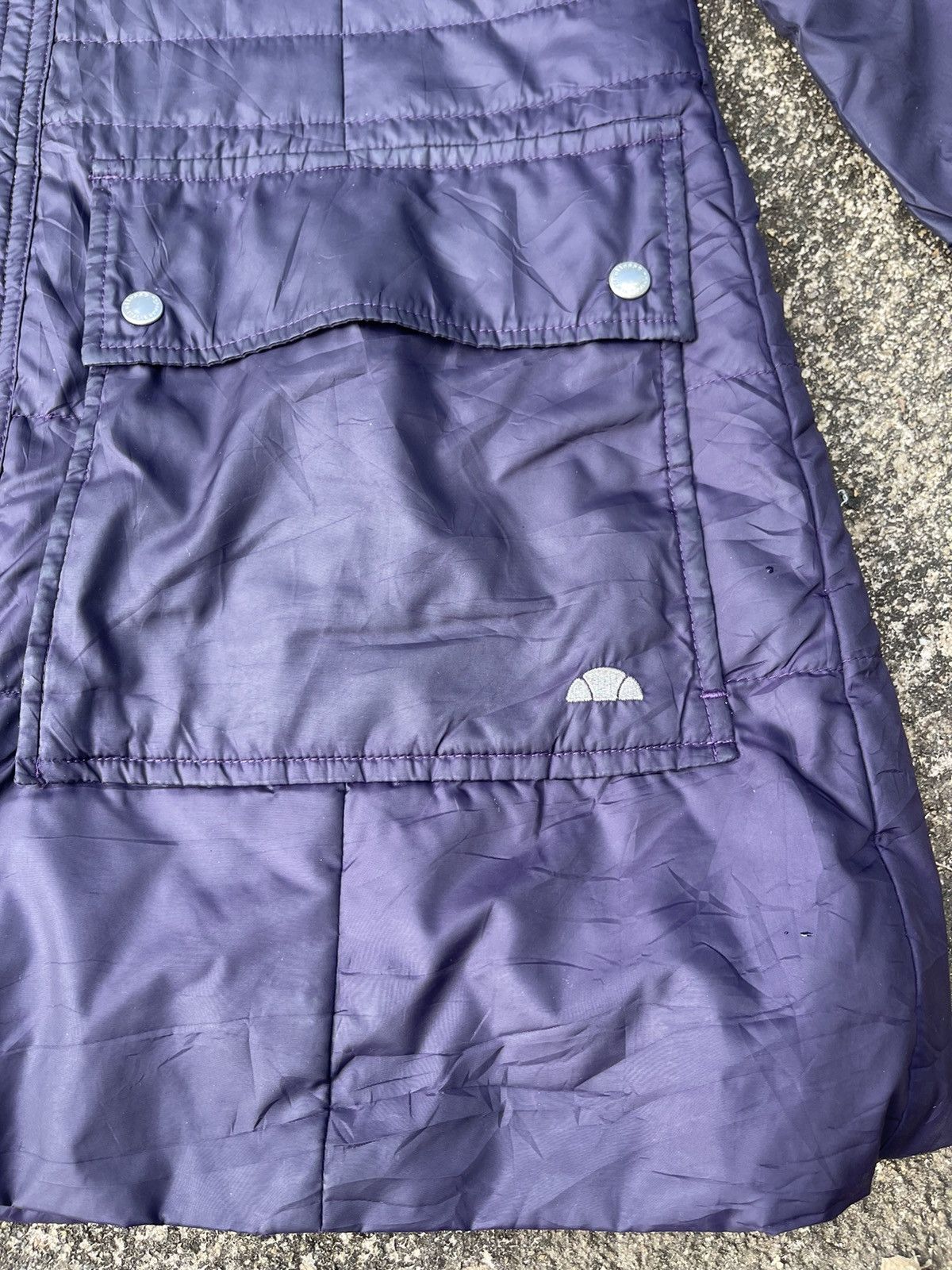 Ellesse Ellesse Vintage Puffer Parka Coat with Fur Hood (M) Size US M / EU 48-50 / 2 - 6 Thumbnail